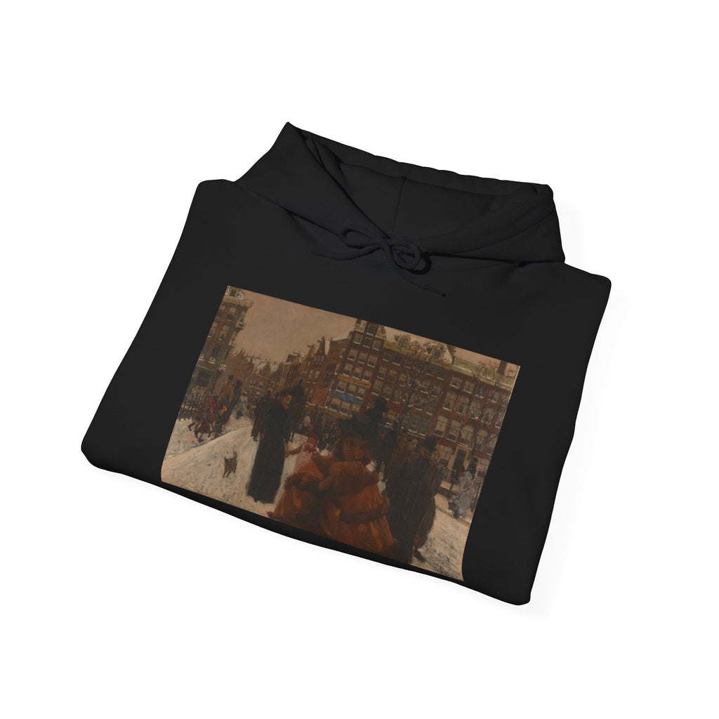 Art Hoodie – The Singel Bridge at the Paleisstraat in Amsterdam