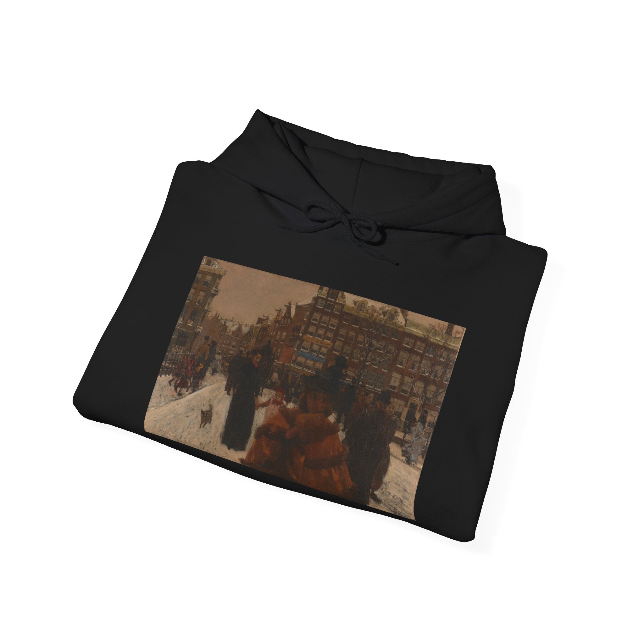 Art Hoodie – The Singel Bridge at the Paleisstraat in Amsterdam