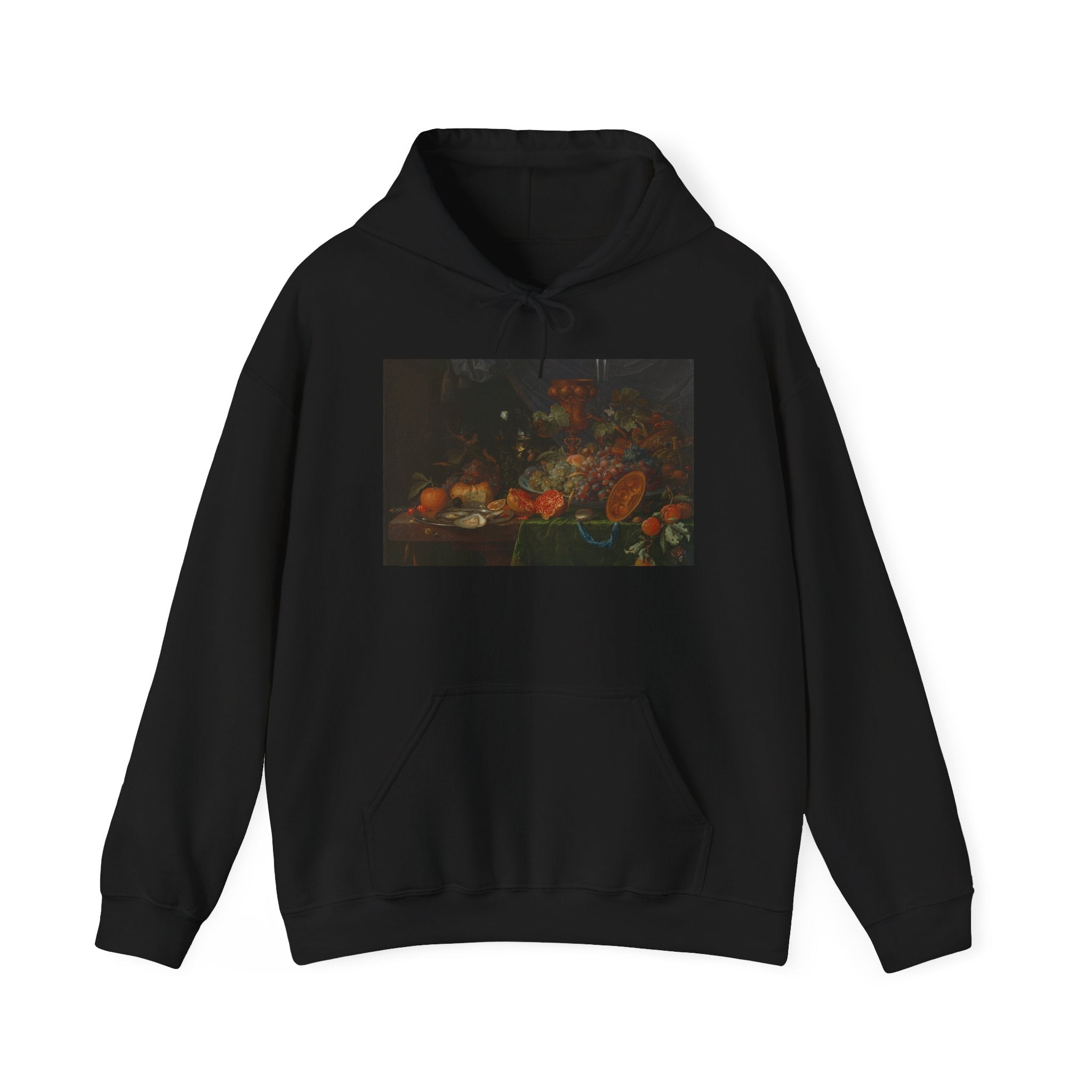 Art Hoodie – Still Life with Fruit and Oysters