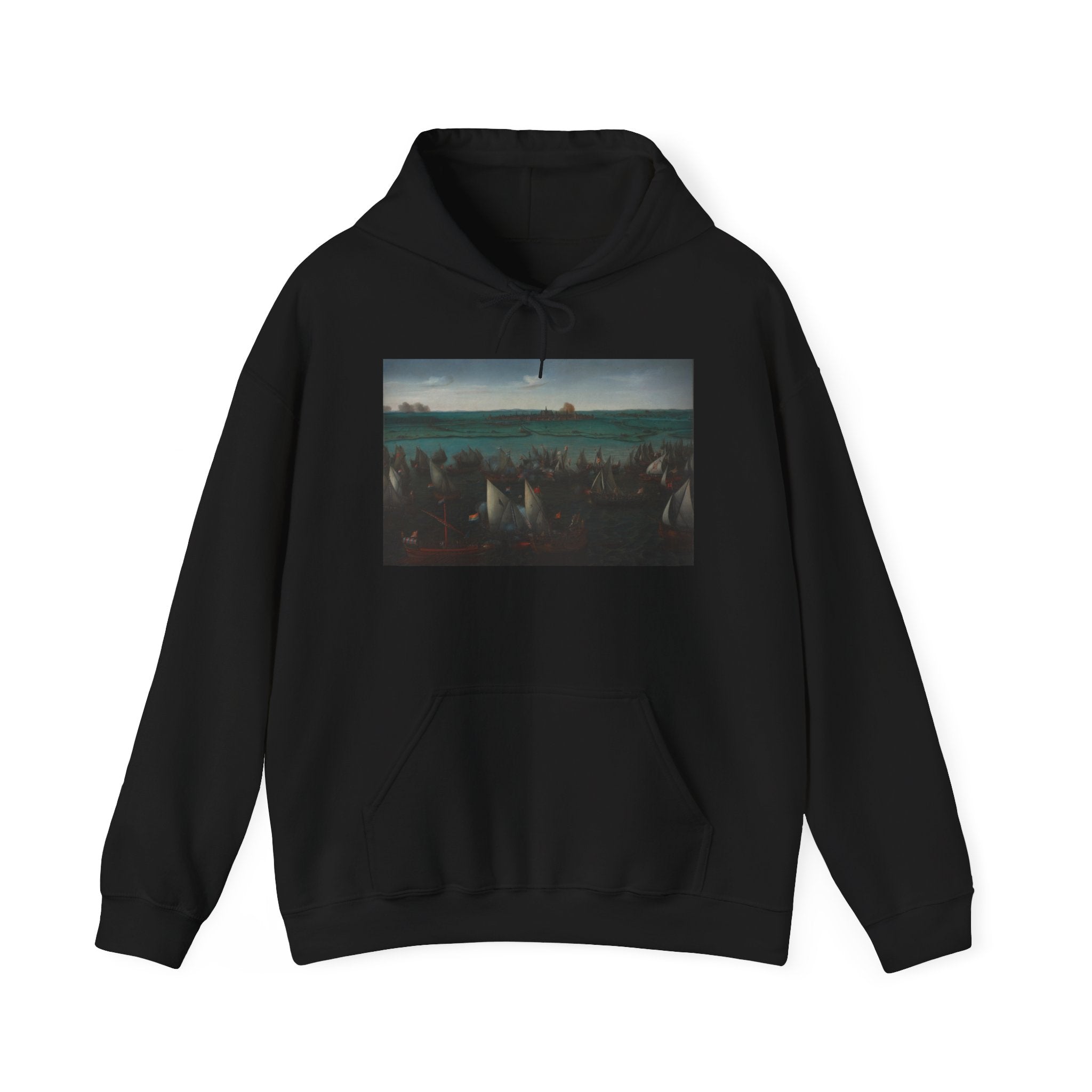 Art Hoodie – Battle between Dutch and Spanish Ships on the Haarlemmermeer