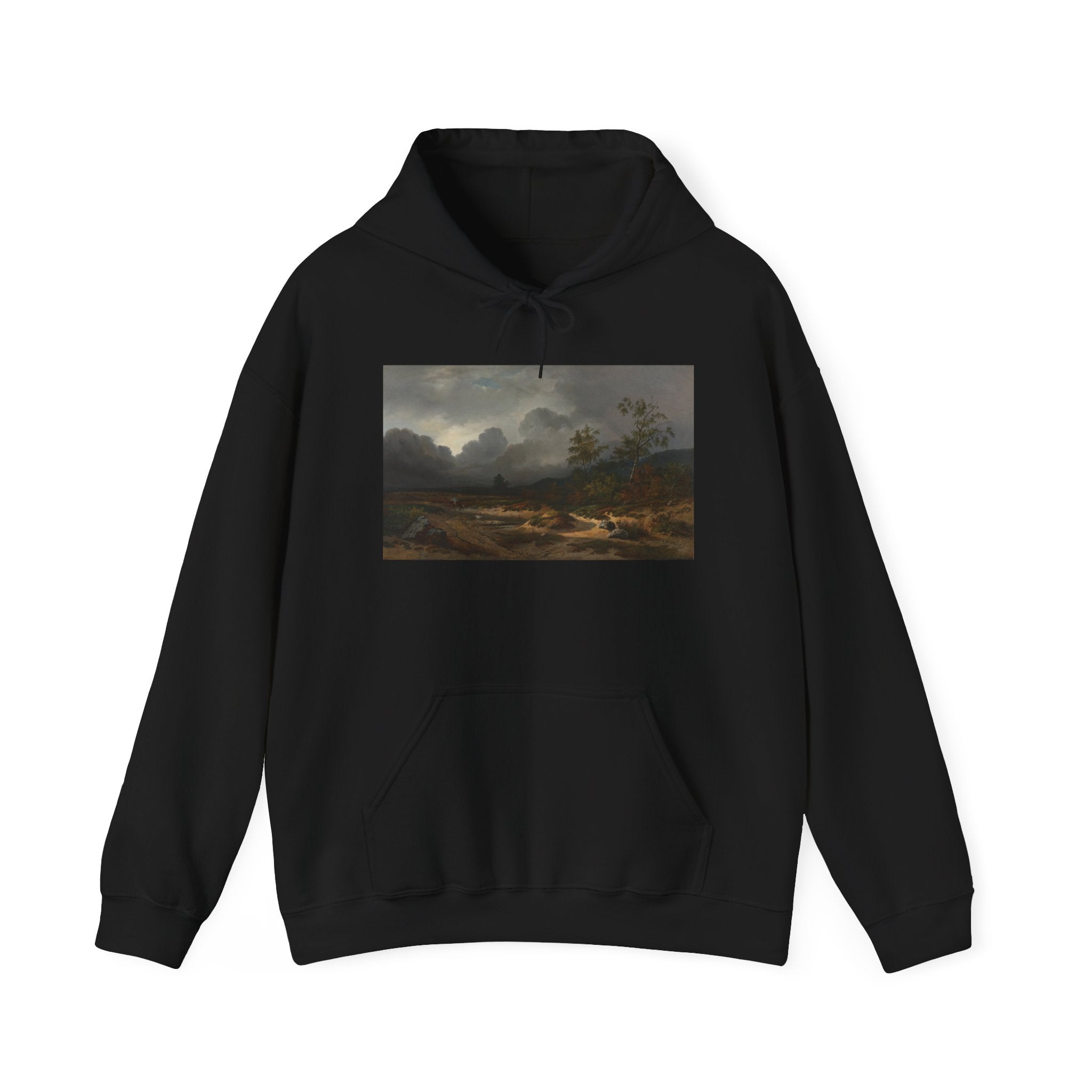Art Hoodie – Landscape with a Thunderstorm Brewing