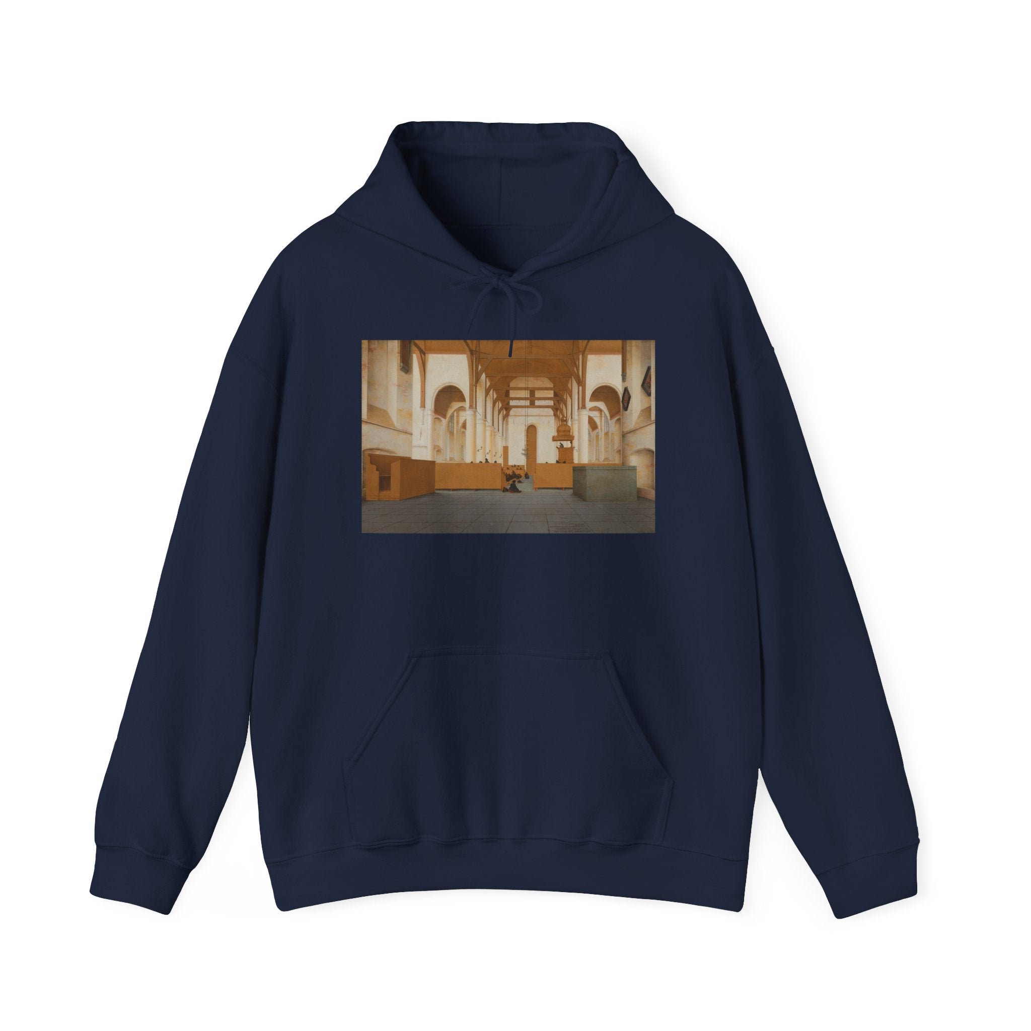 Art Hoodie – Interior of the Sint-Odulphuskerk in Assendelft