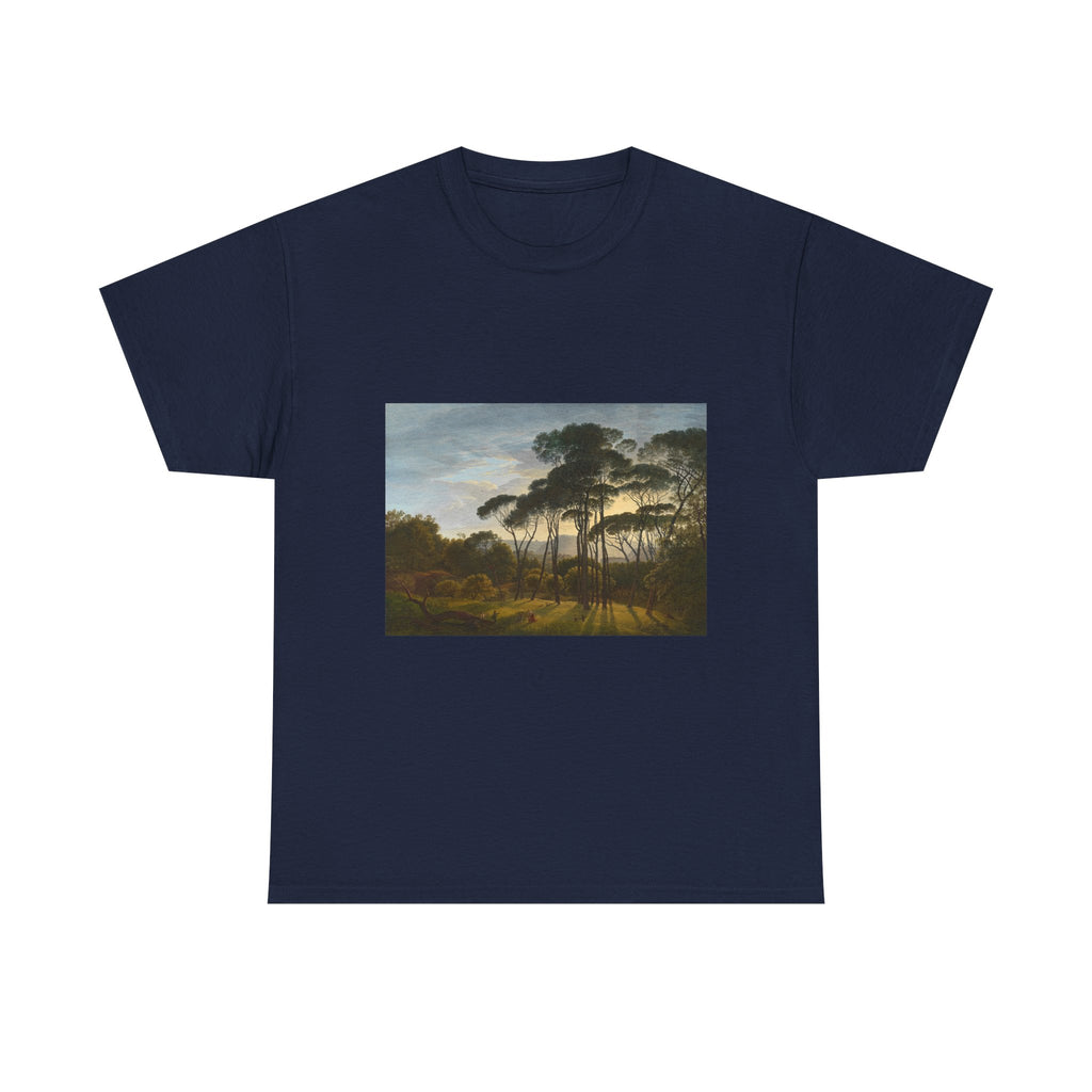 Art Tee – Italian Landscape with Umbrella Pines
