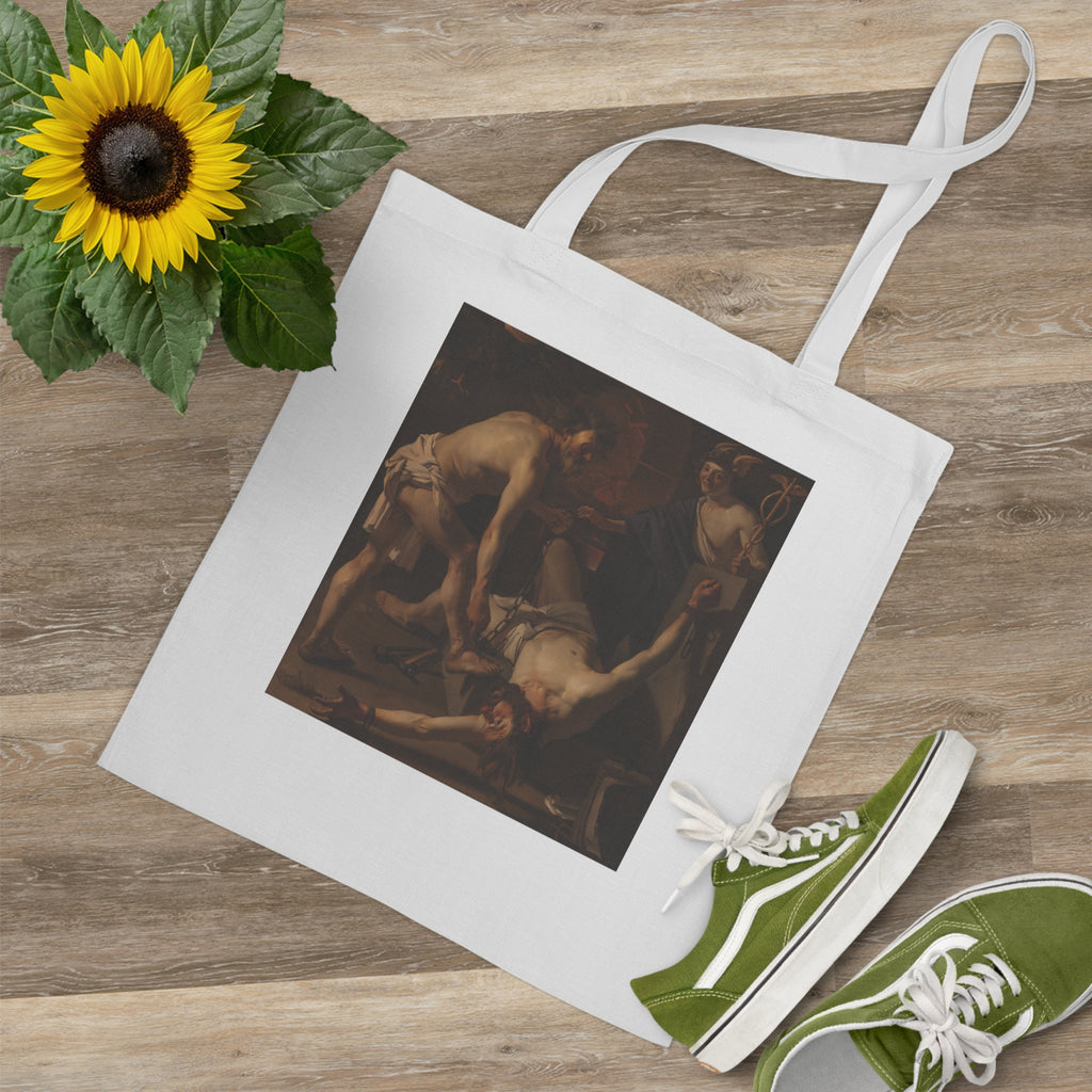 Art Tote Bag – Prometheus Being Chained by Vulcan