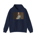 Art Hoodie – Portrait of a Girl Dressed in Blue