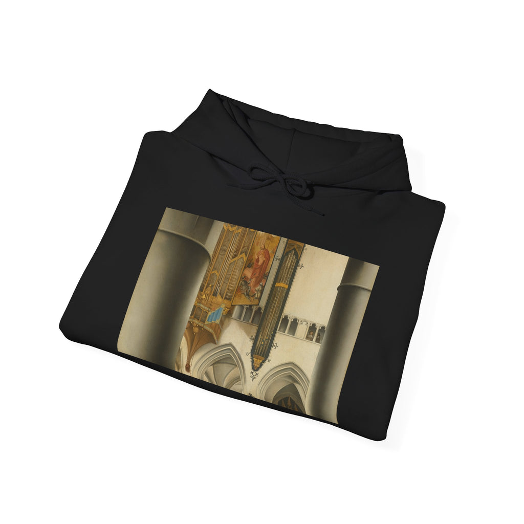 Art Hoodie – Interior of the Church of St Bavo in Haarlem