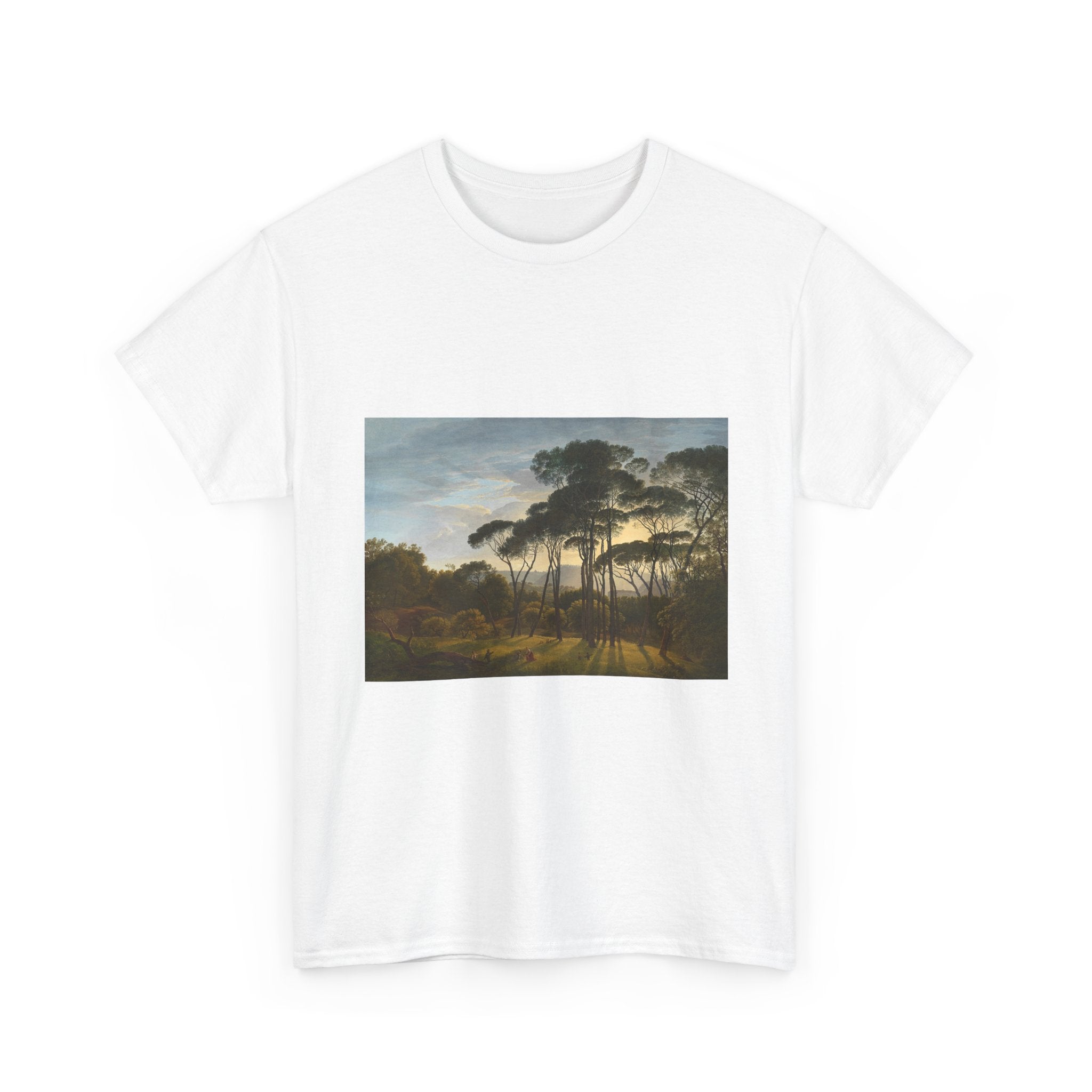 Art Tee – Italian Landscape with Umbrella Pines