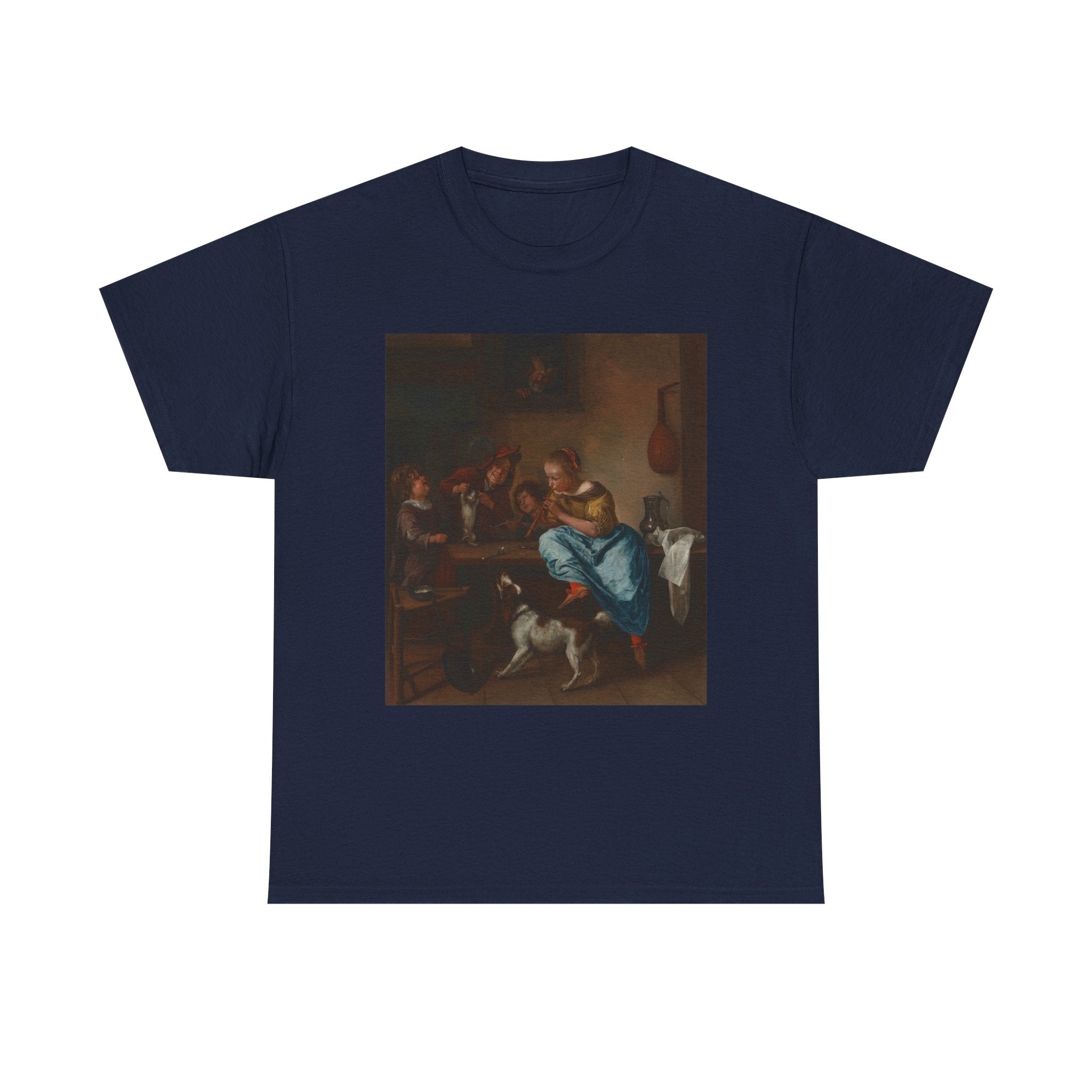 Art Tee – Children Teaching a Cat to Dance, Known as The Dancing Lesson