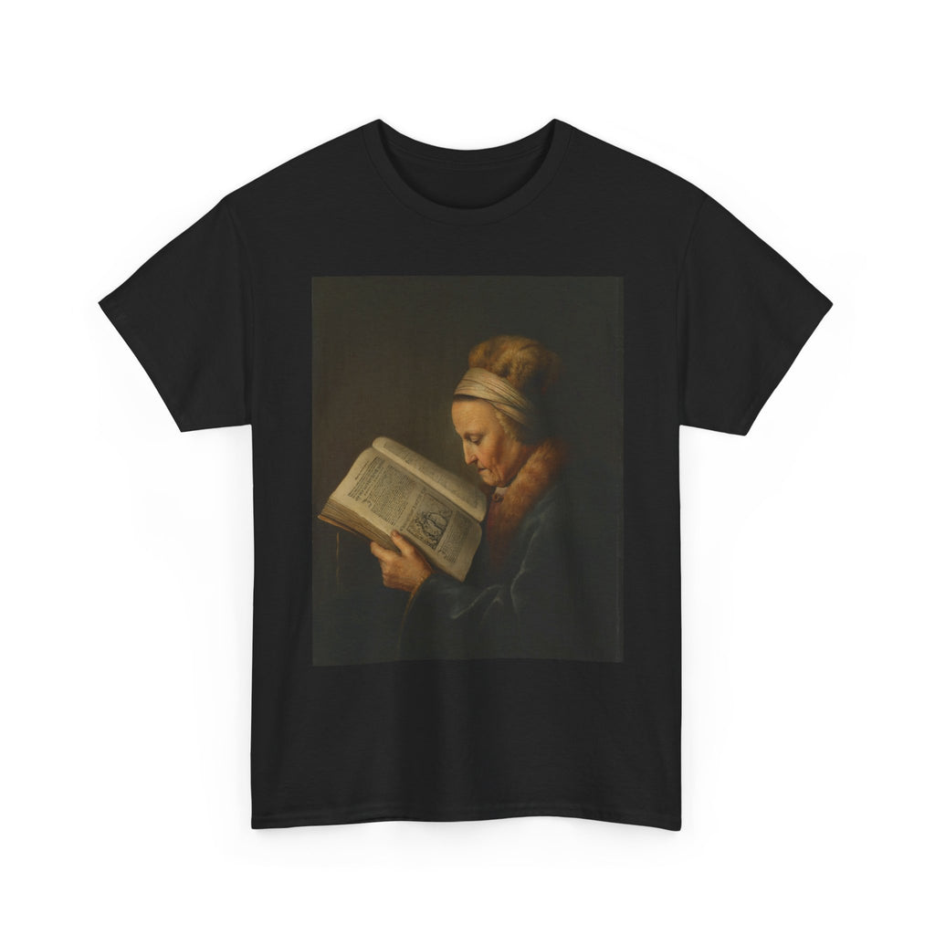 Art Tee – Old Woman Reading