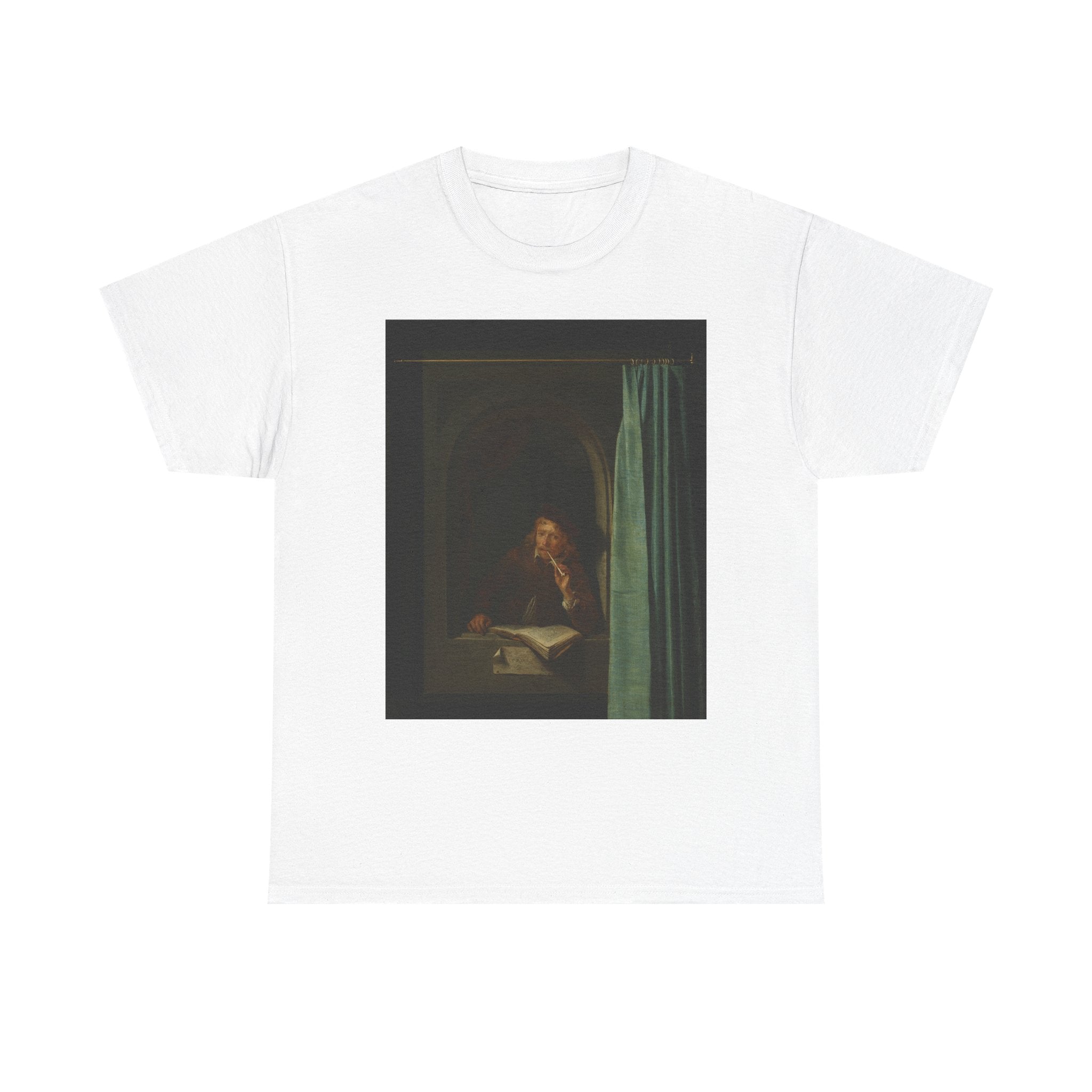 Art Tee – Man Smoking a Pipe