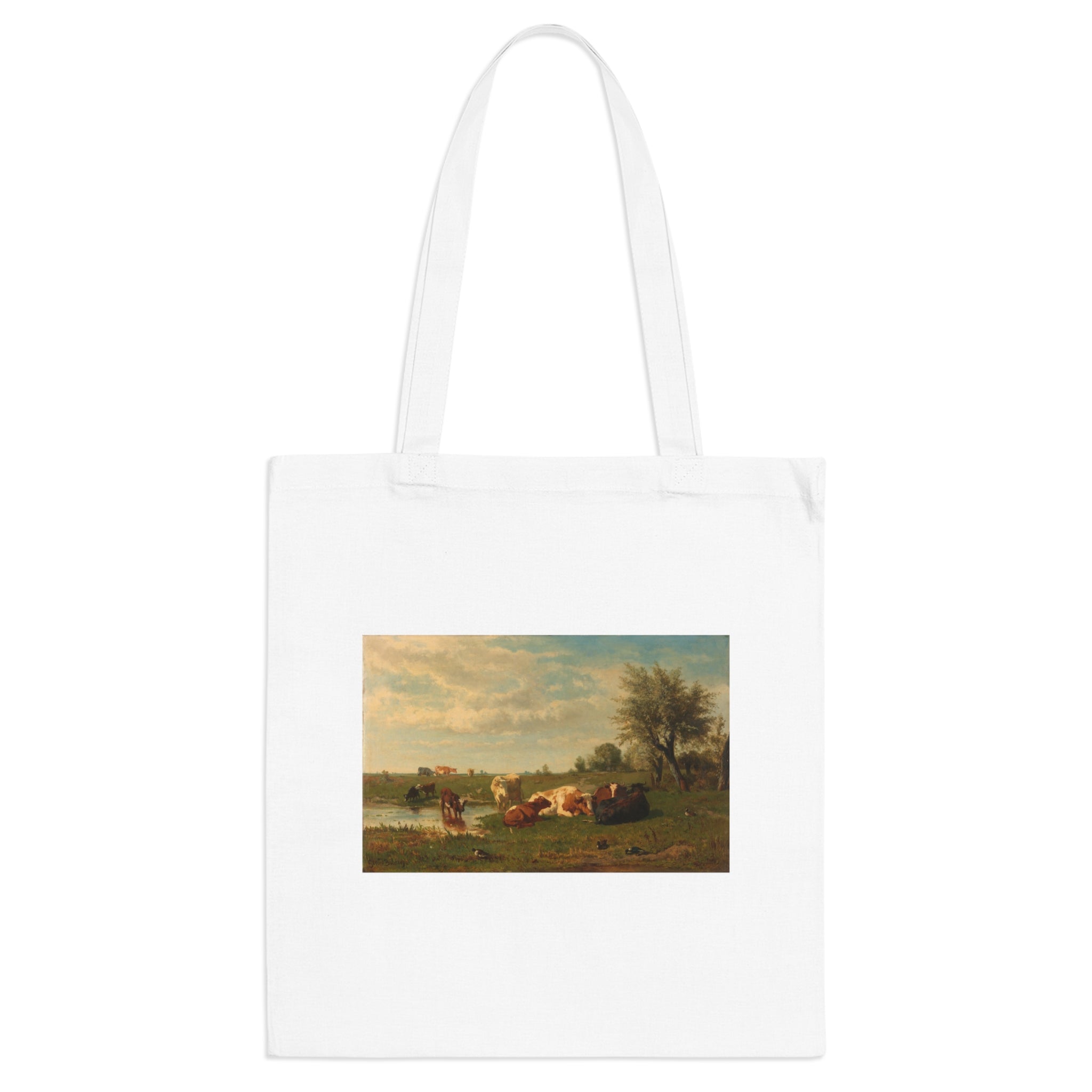 Art Tote Bag – Cows in the Meadow