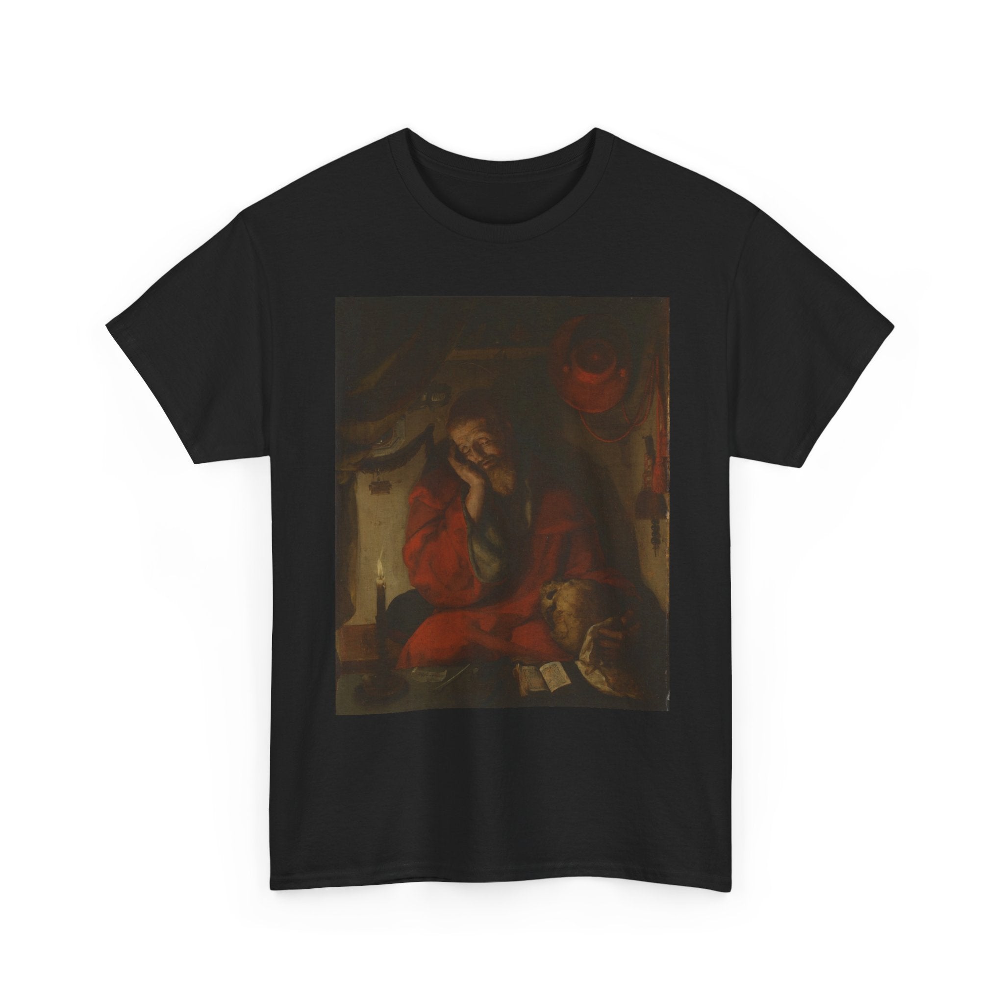 Art Tee – Saint Jerome in his Study by Candlelight