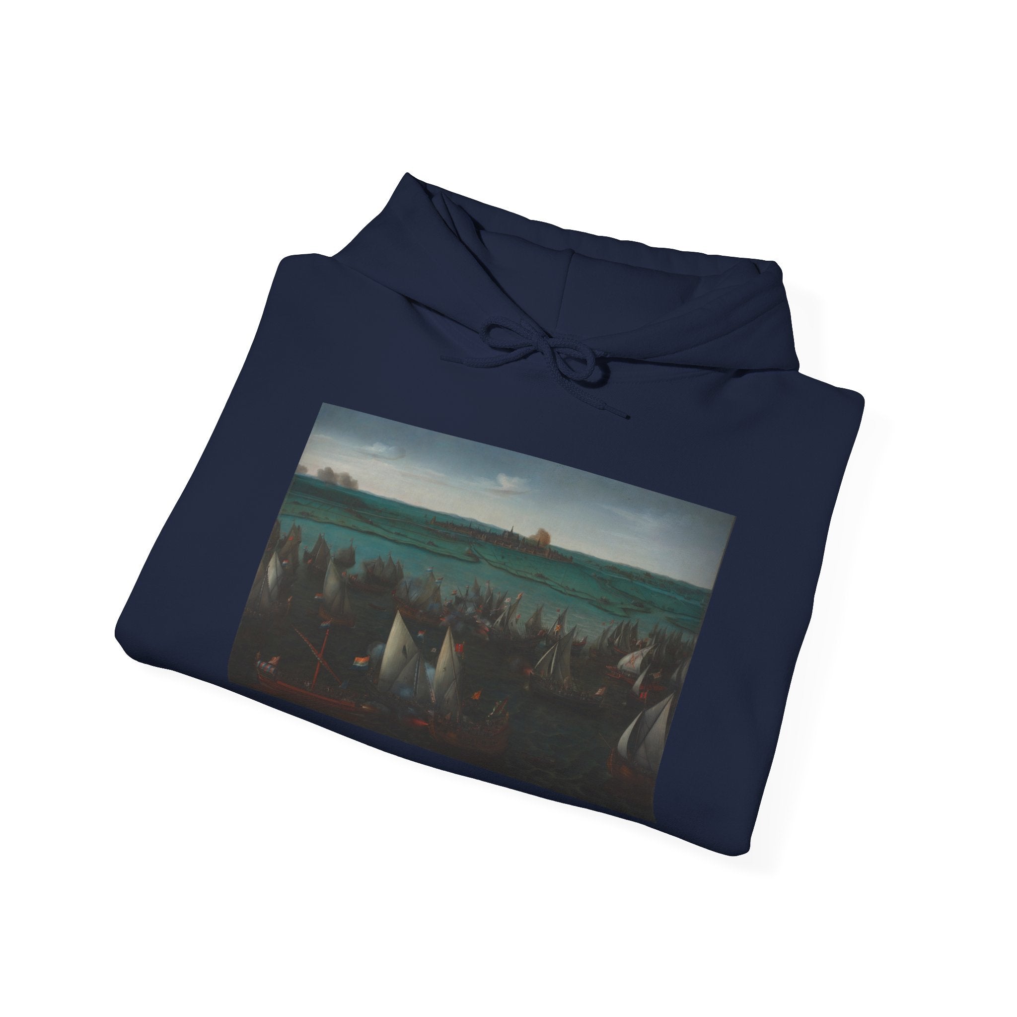 Art Hoodie – Battle between Dutch and Spanish Ships on the Haarlemmermeer