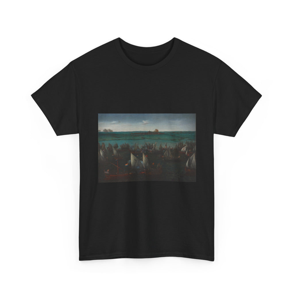 Art Tee – Battle between Dutch and Spanish Ships on the Haarlemmermeer