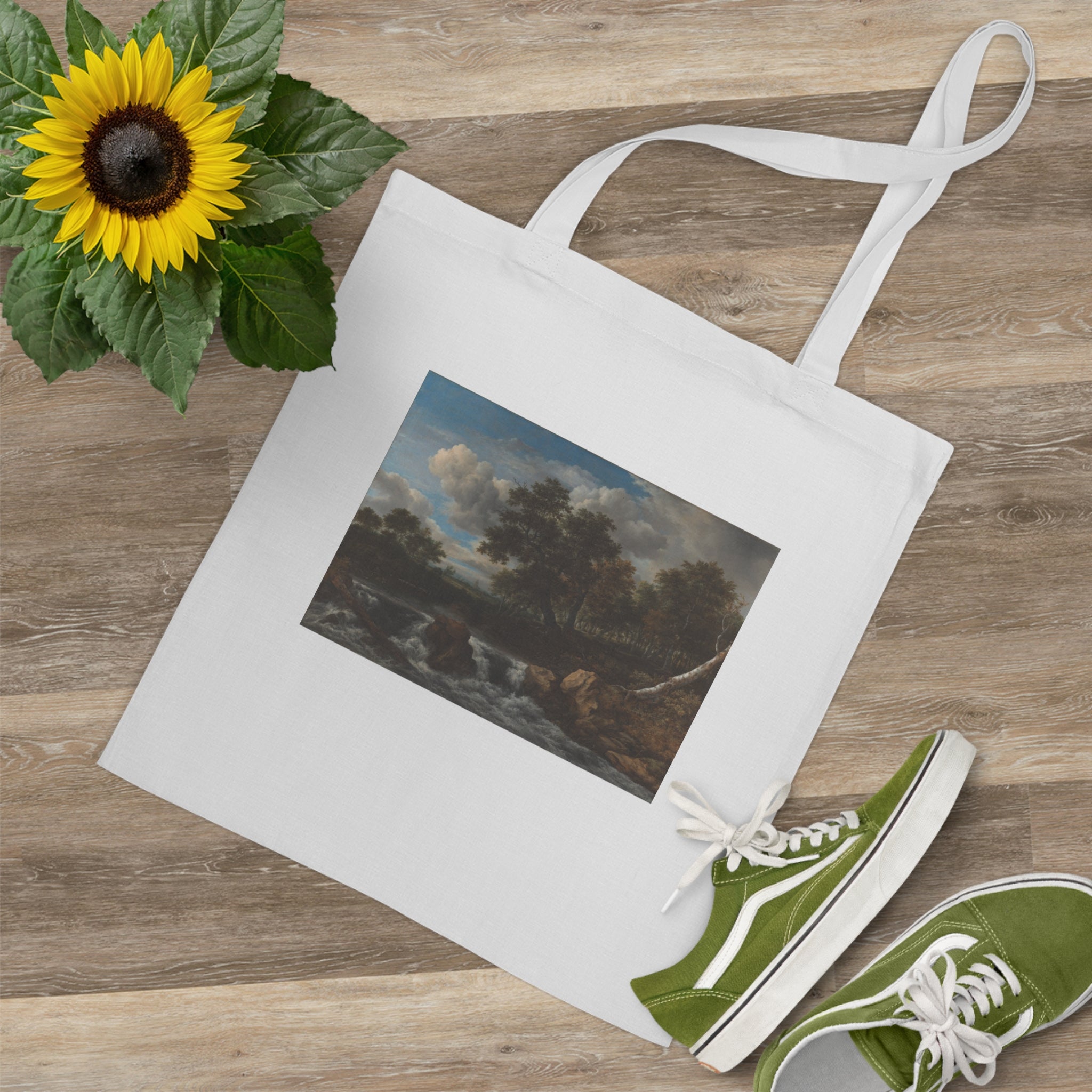 Art Tote Bag – Landscape with Waterfall