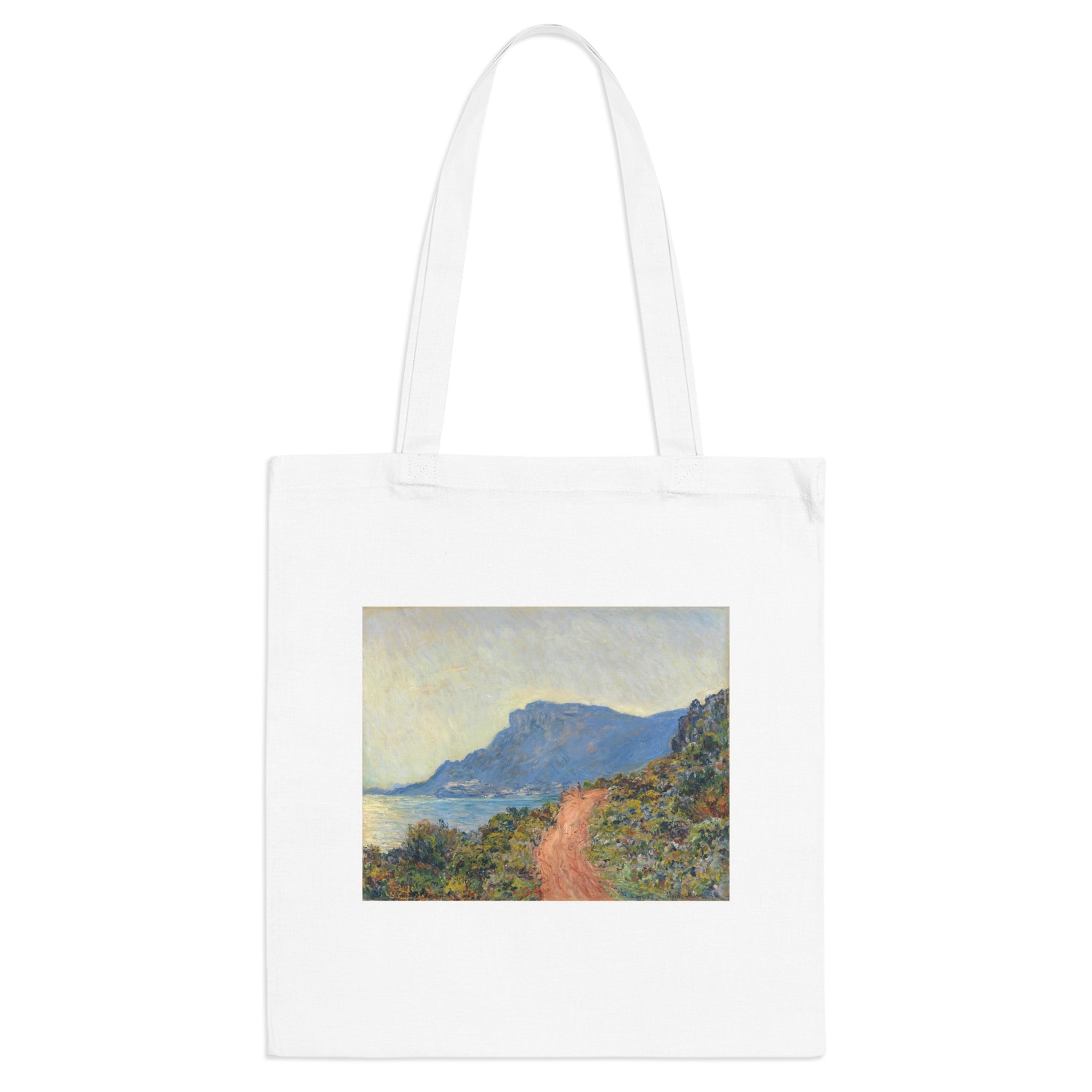 Art Tote Bag – La Corniche near Monaco