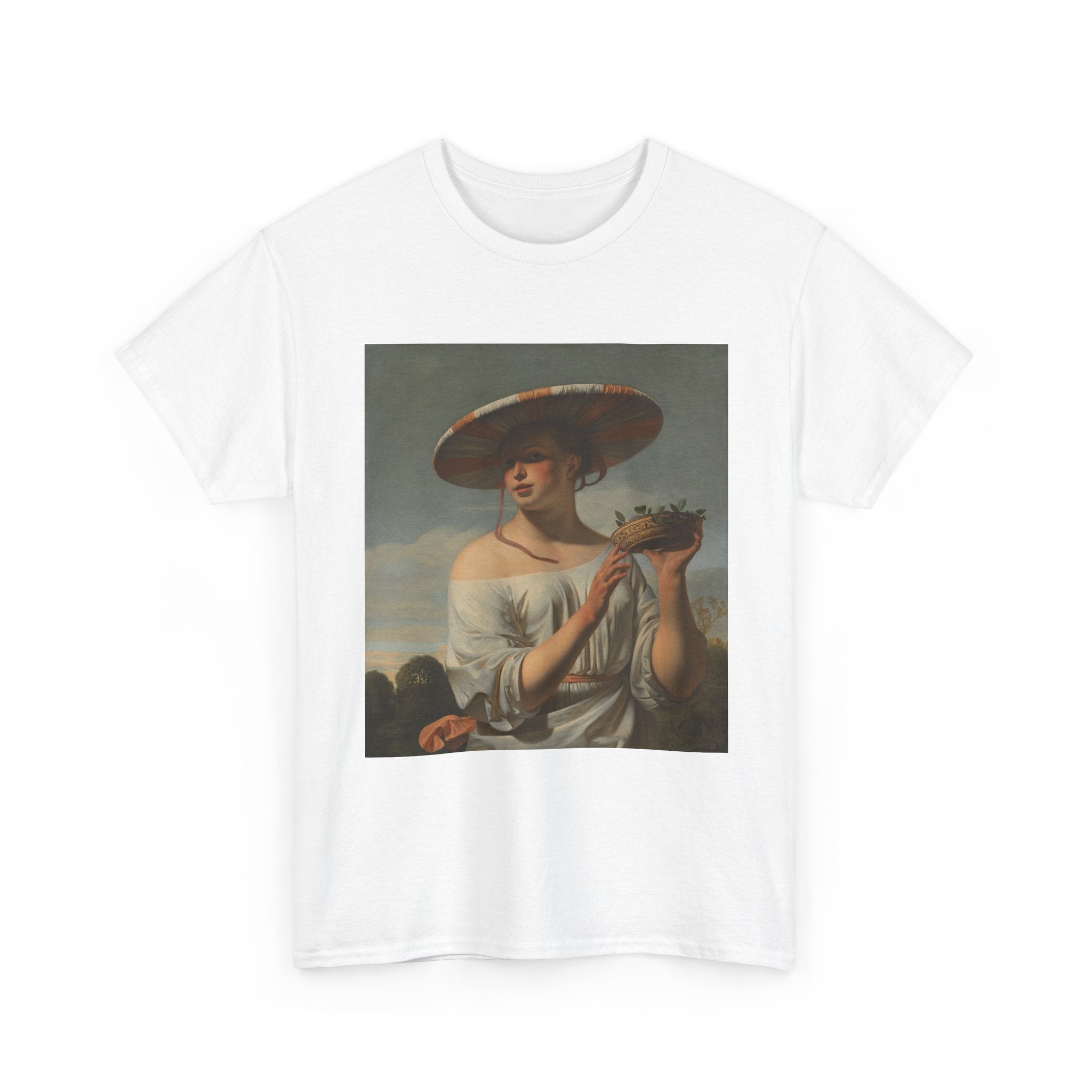Art Tee – Woman in a Large Hat