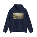Art Hoodie – Winter Landscape with Ice Skaters