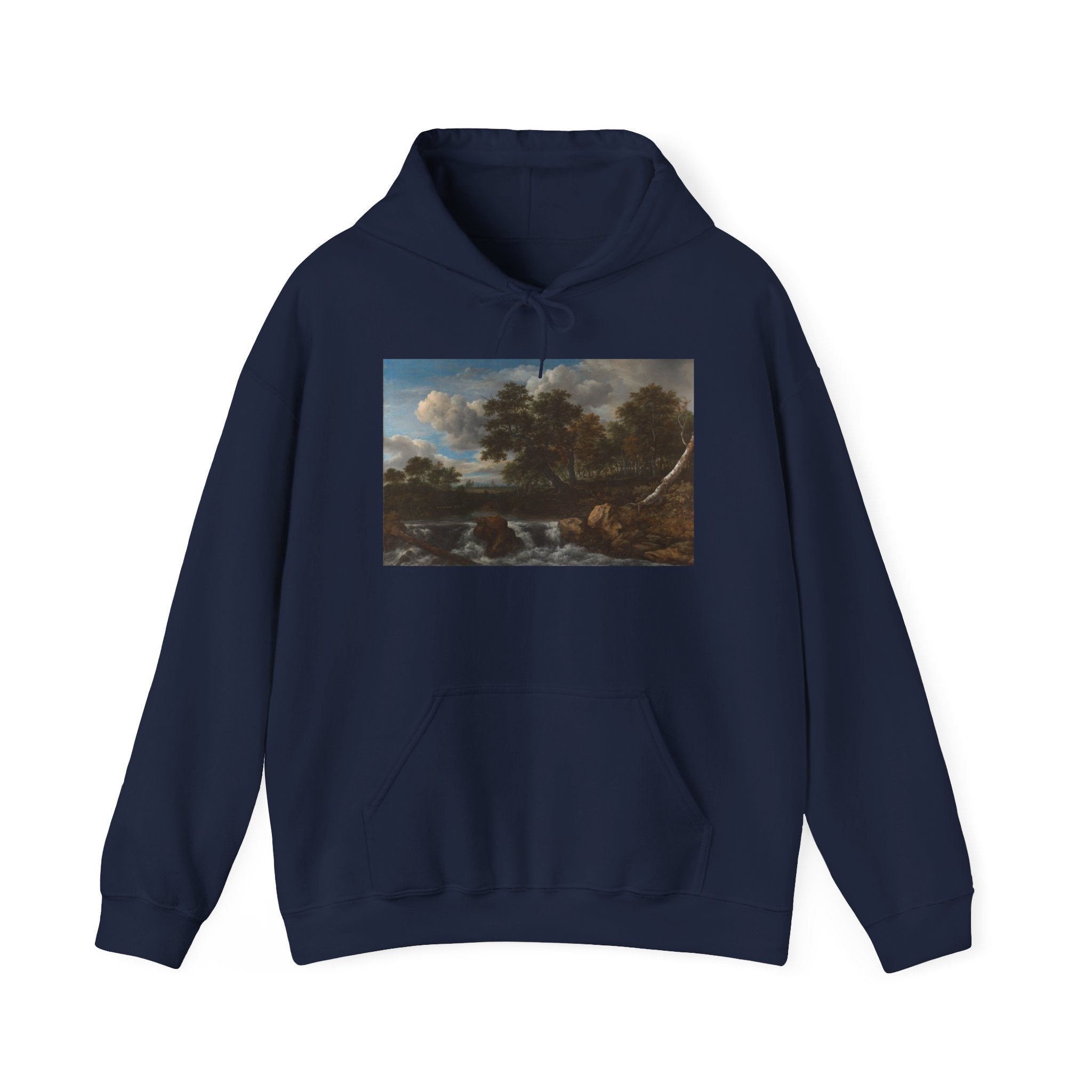 Art Hoodie – Landscape with Waterfall