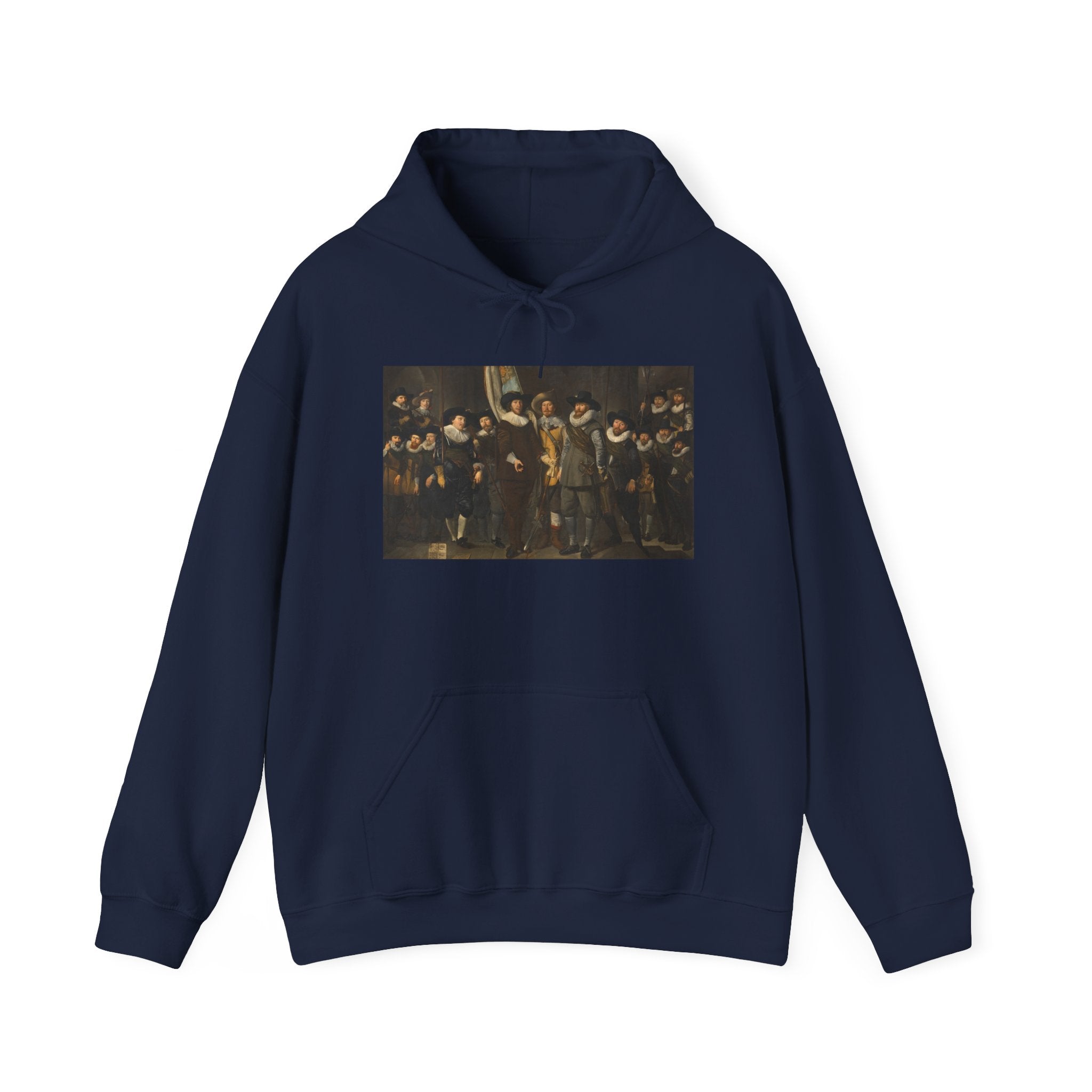 Art Hoodie – Officers and Other Civic Guardsmen of the IIIrd District of Amsterdam, under the Command of Captain Allaert Cloeck and Lieutenant Lucas Jacobsz Rotgans