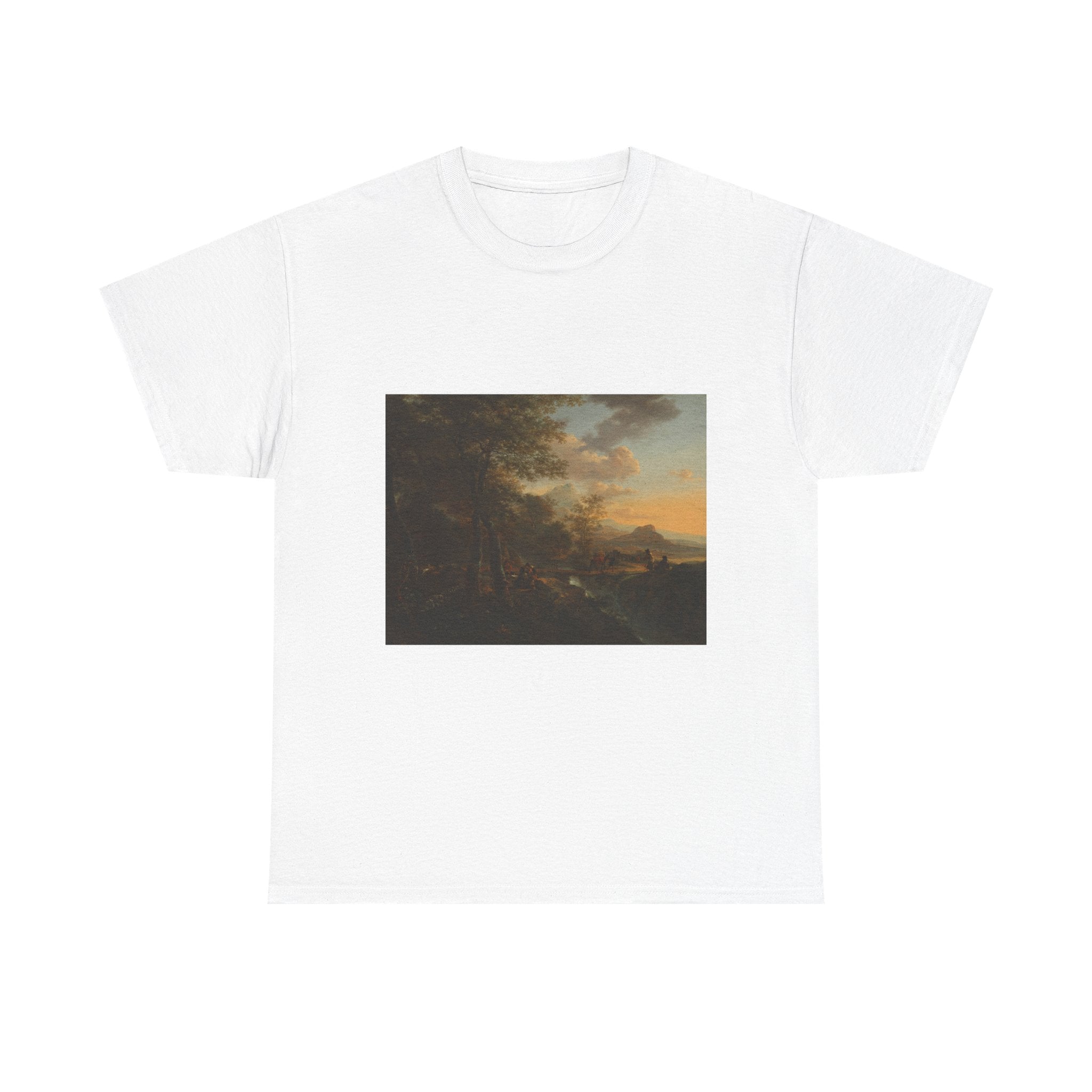 Art Tee – Italian Landscape with a Draughtsman