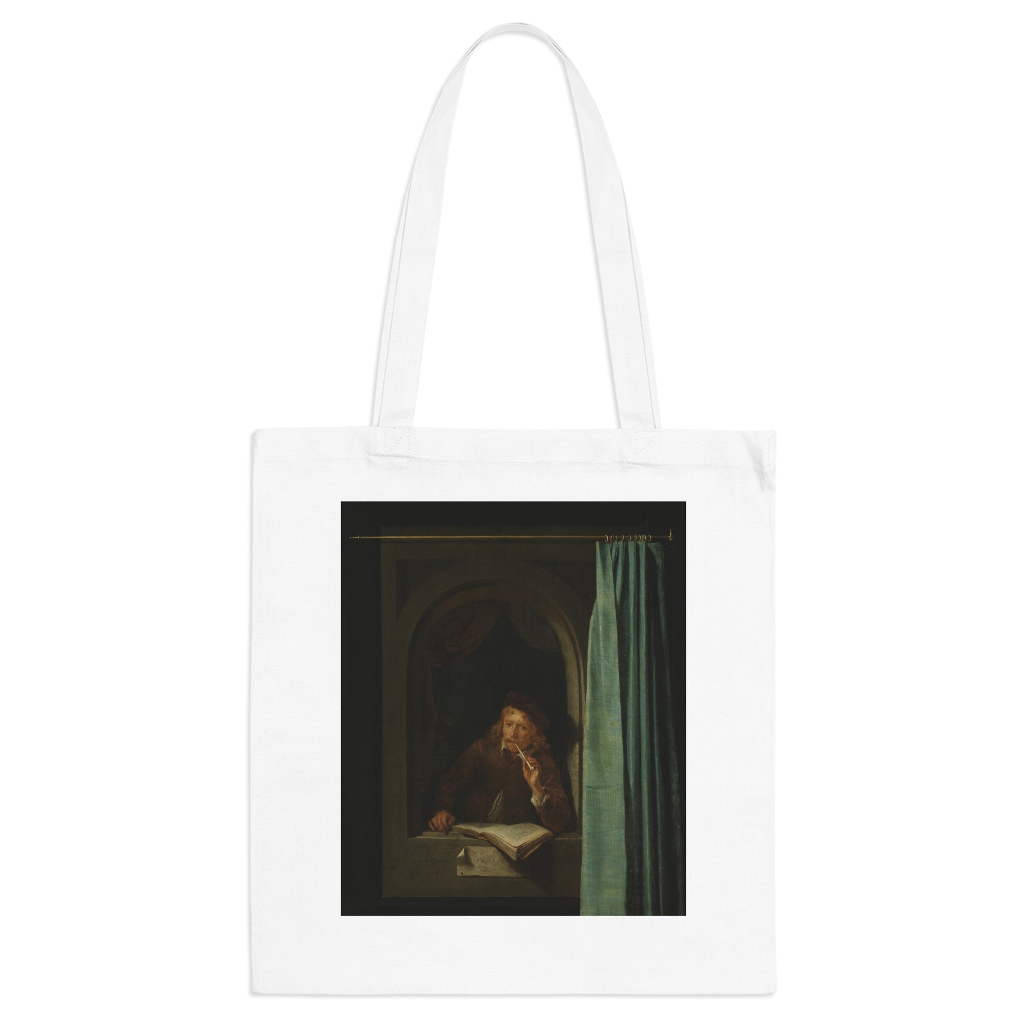 Art Tote Bag – Man Smoking a Pipe