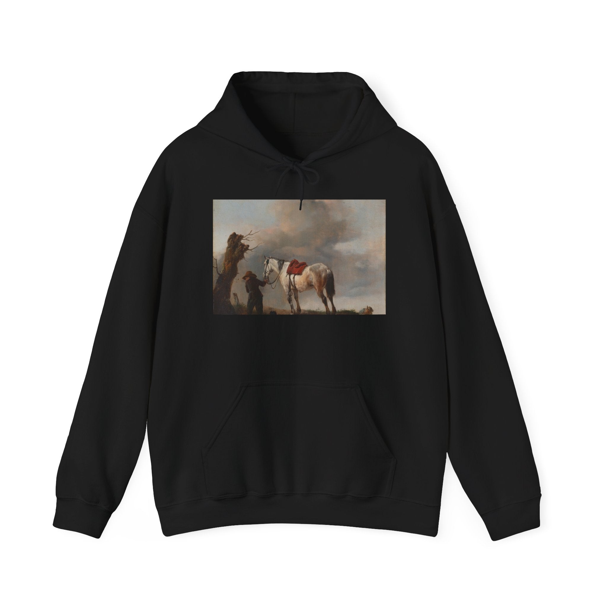 Art Hoodie – The Grey Horse