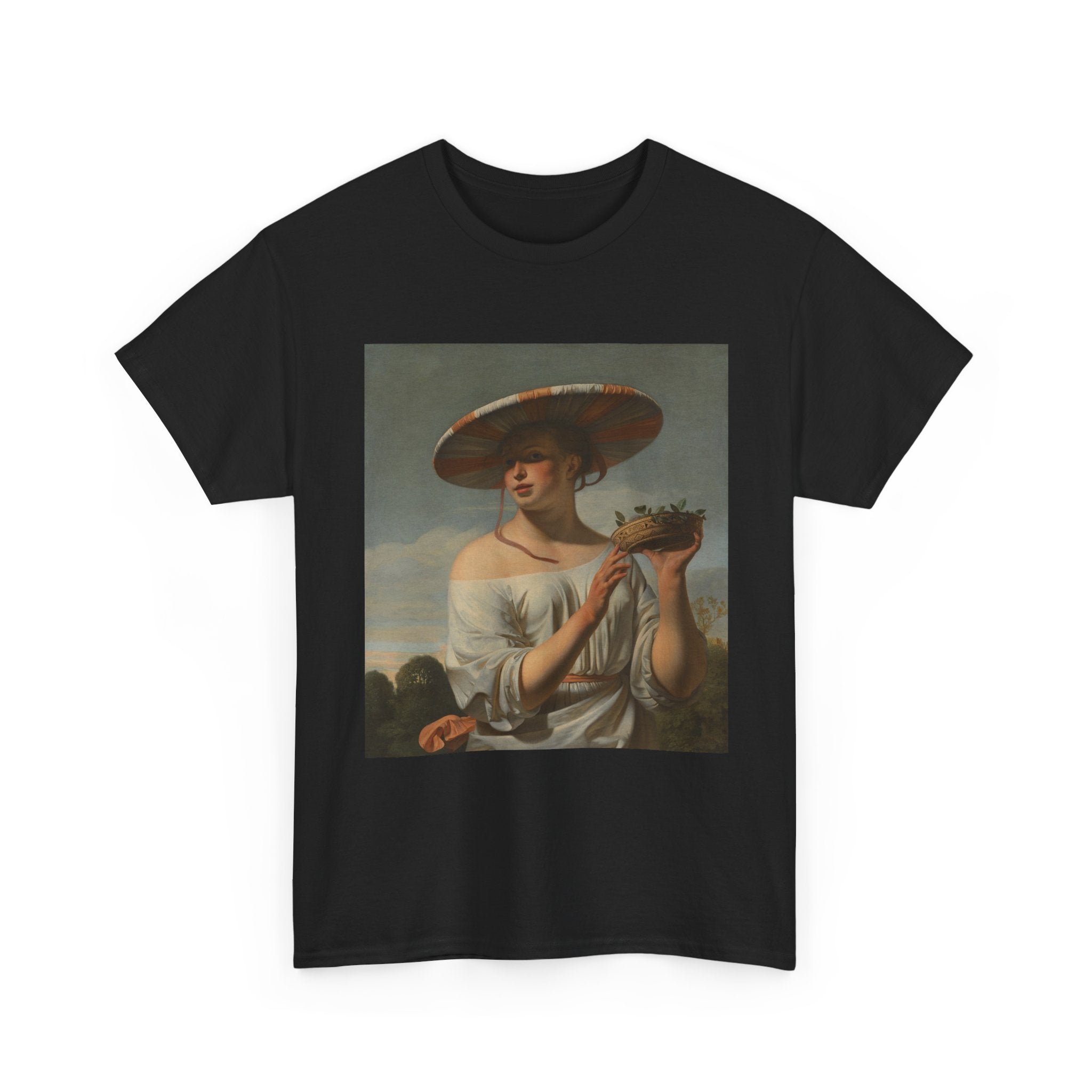 Art Tee – Woman in a Large Hat