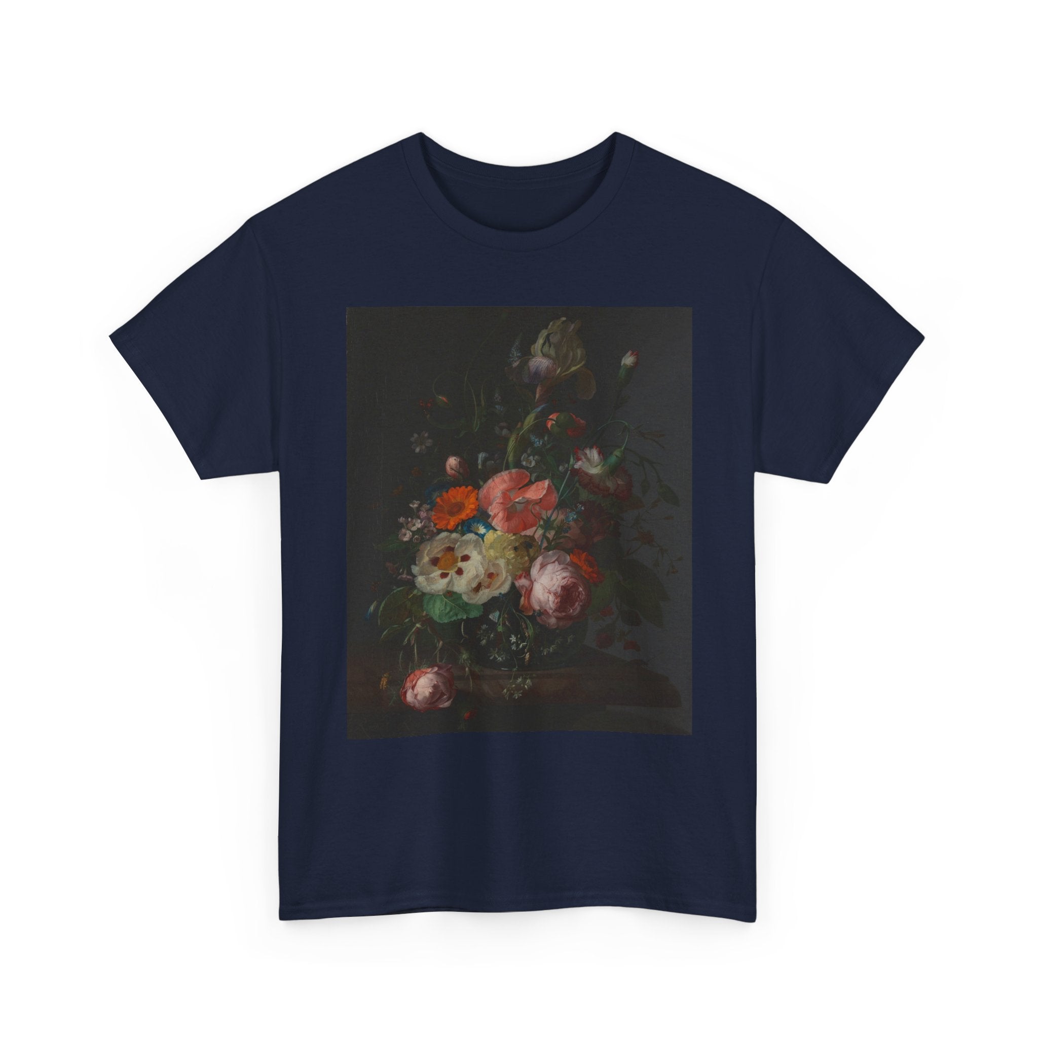 Art Tee – Still Life with Flowers on a Marble Tabletop