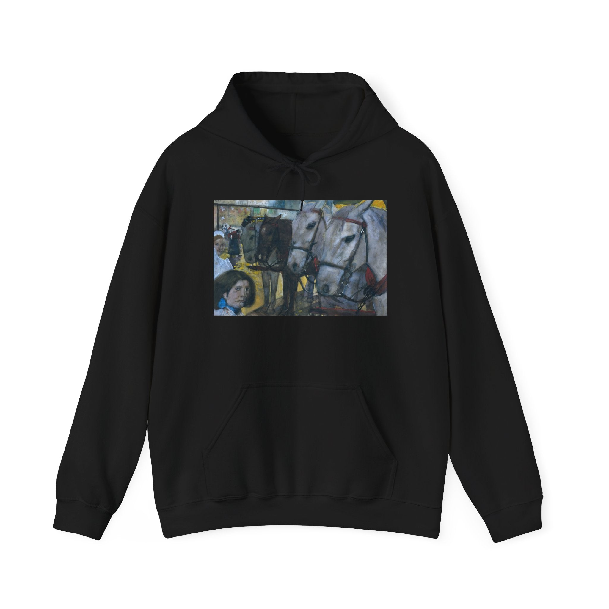 Art Hoodie – Trampaarden op de Dam te Amsterdam