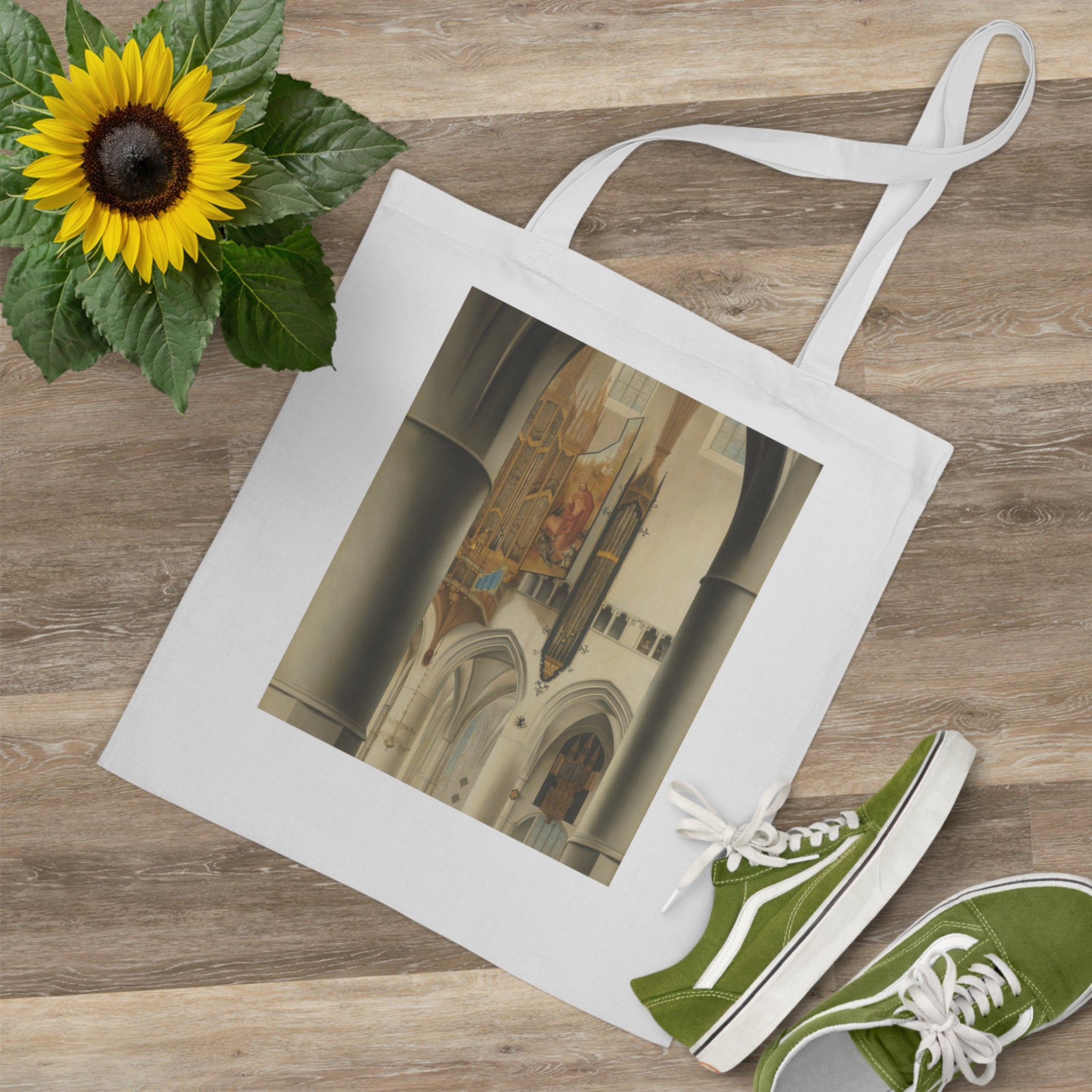 Art Tote Bag – Interior of the Church of St Bavo in Haarlem