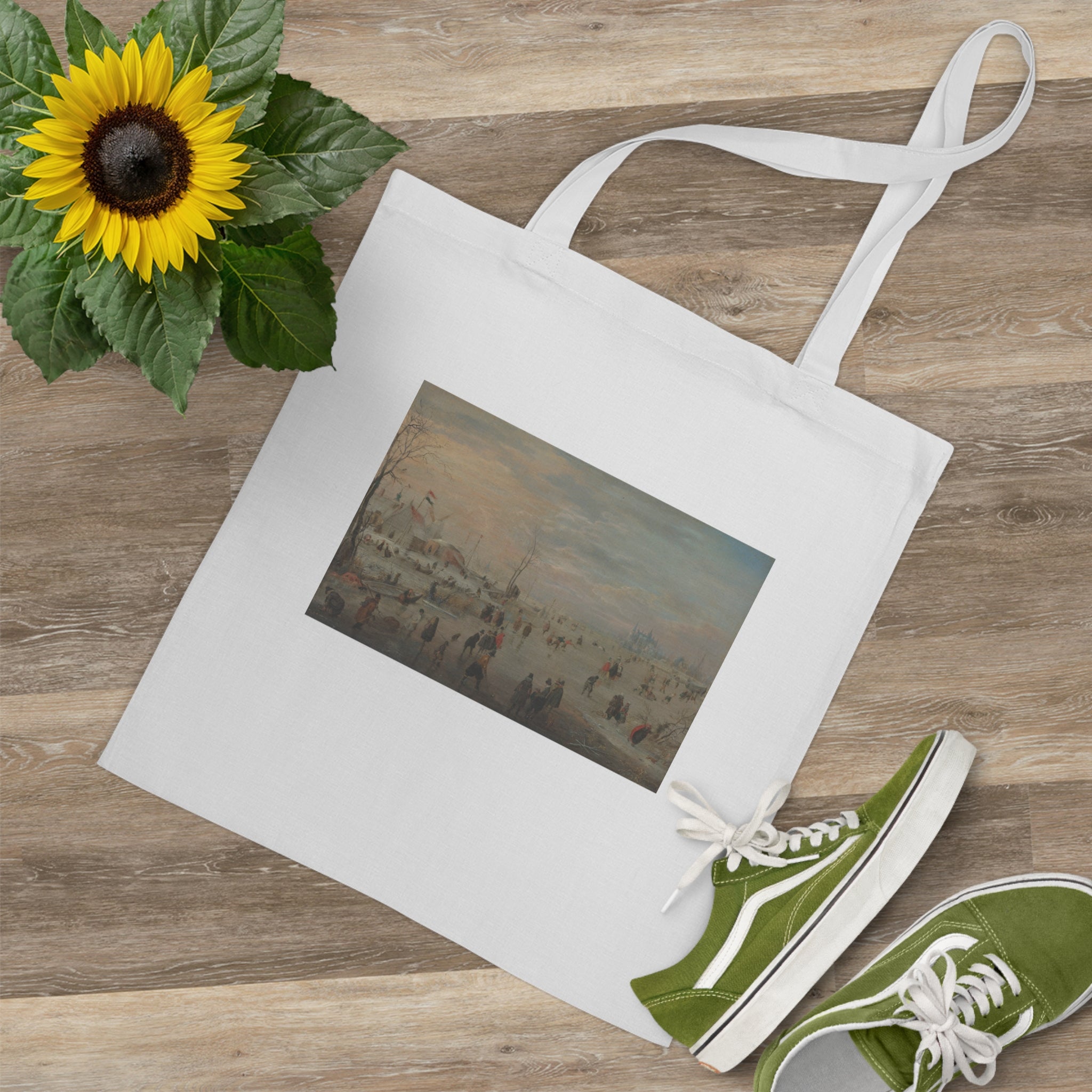 Art Tote Bag – Enjoying the Ice