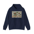 Art Hoodie – Sprig of White Currants with Insects