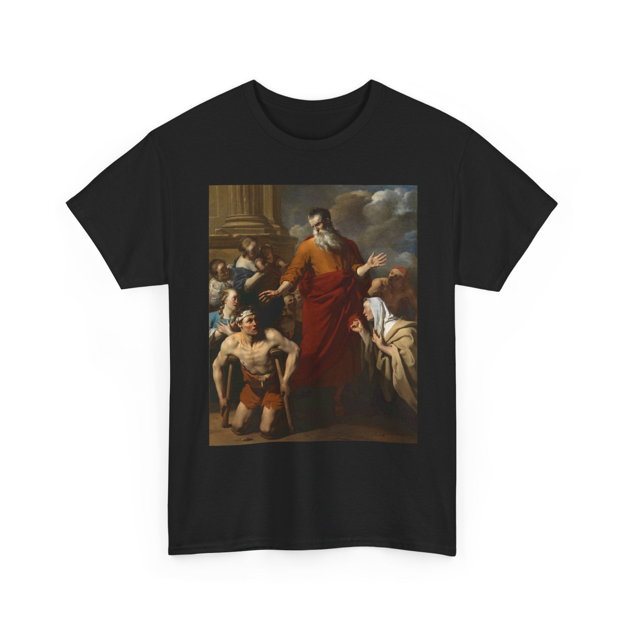 Art Tee – Paul healing a man who could not walk