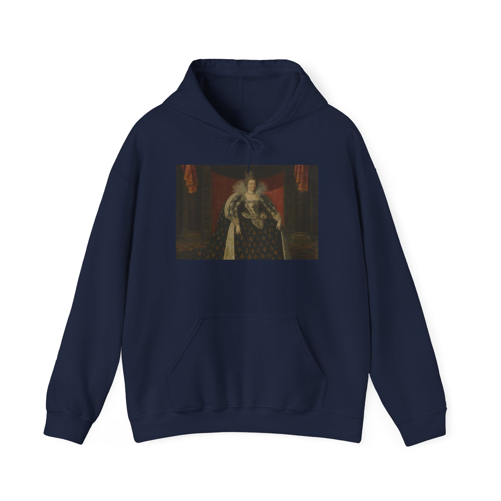 Art Hoodie – Portrait of Marie de Médicis (1575-1642), Queen of France, in Robes of State