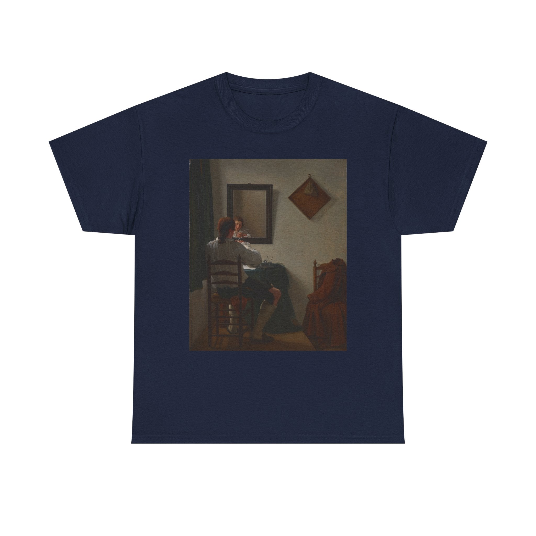 Art Tee – A Writer Trimming his Pen