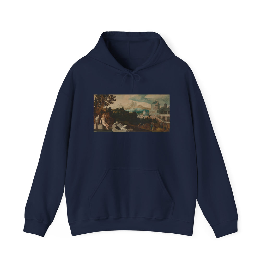 Art Hoodie – Landscape with Bathsheba