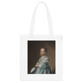 Art Tote Bag – Portrait of a Girl Dressed in Blue
