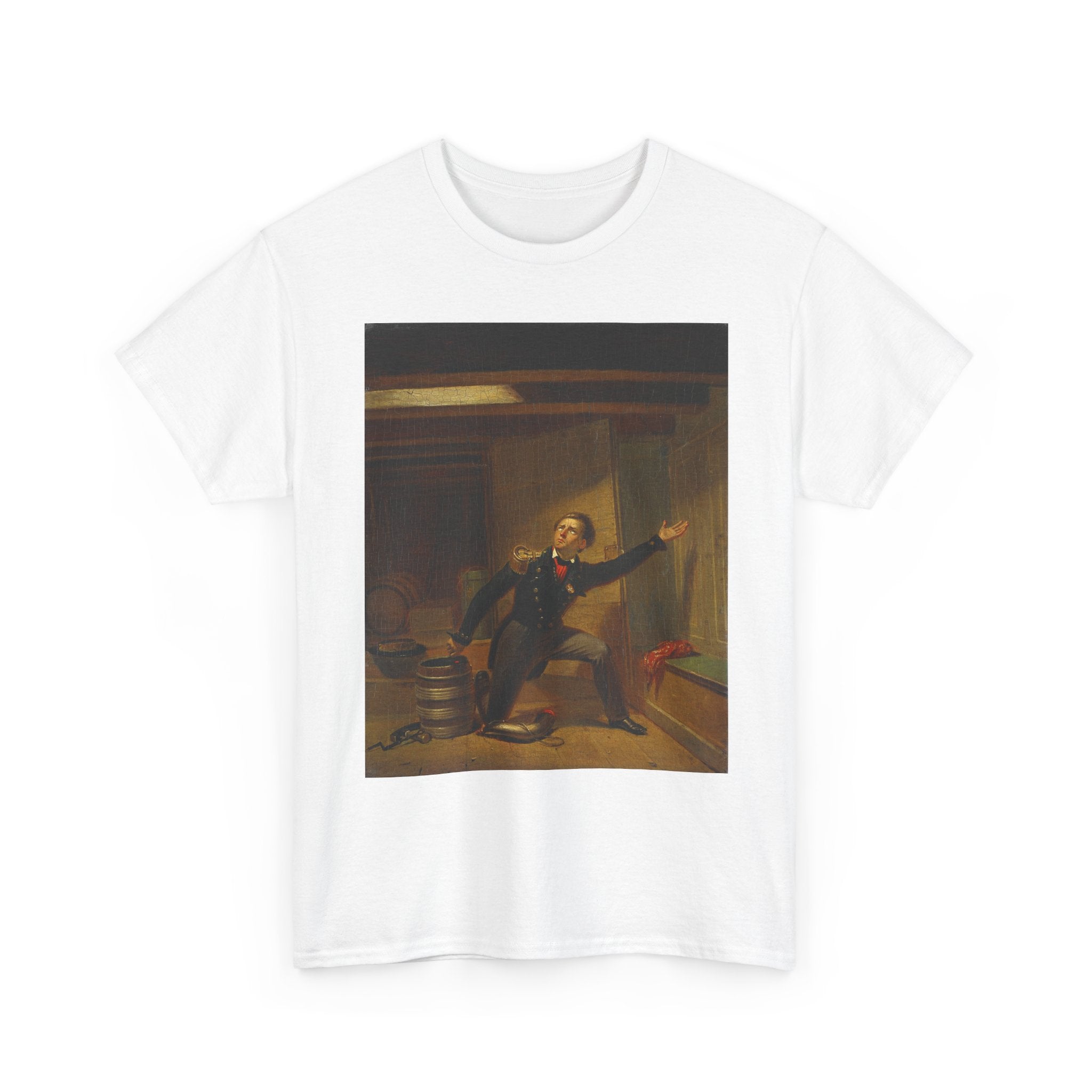 Art Tee – Jan van Speyk steekt de lont in het kruit, 5 februari 1831