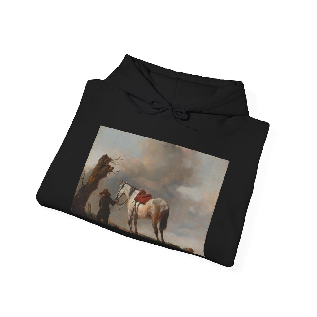 Art Hoodie – The Grey Horse