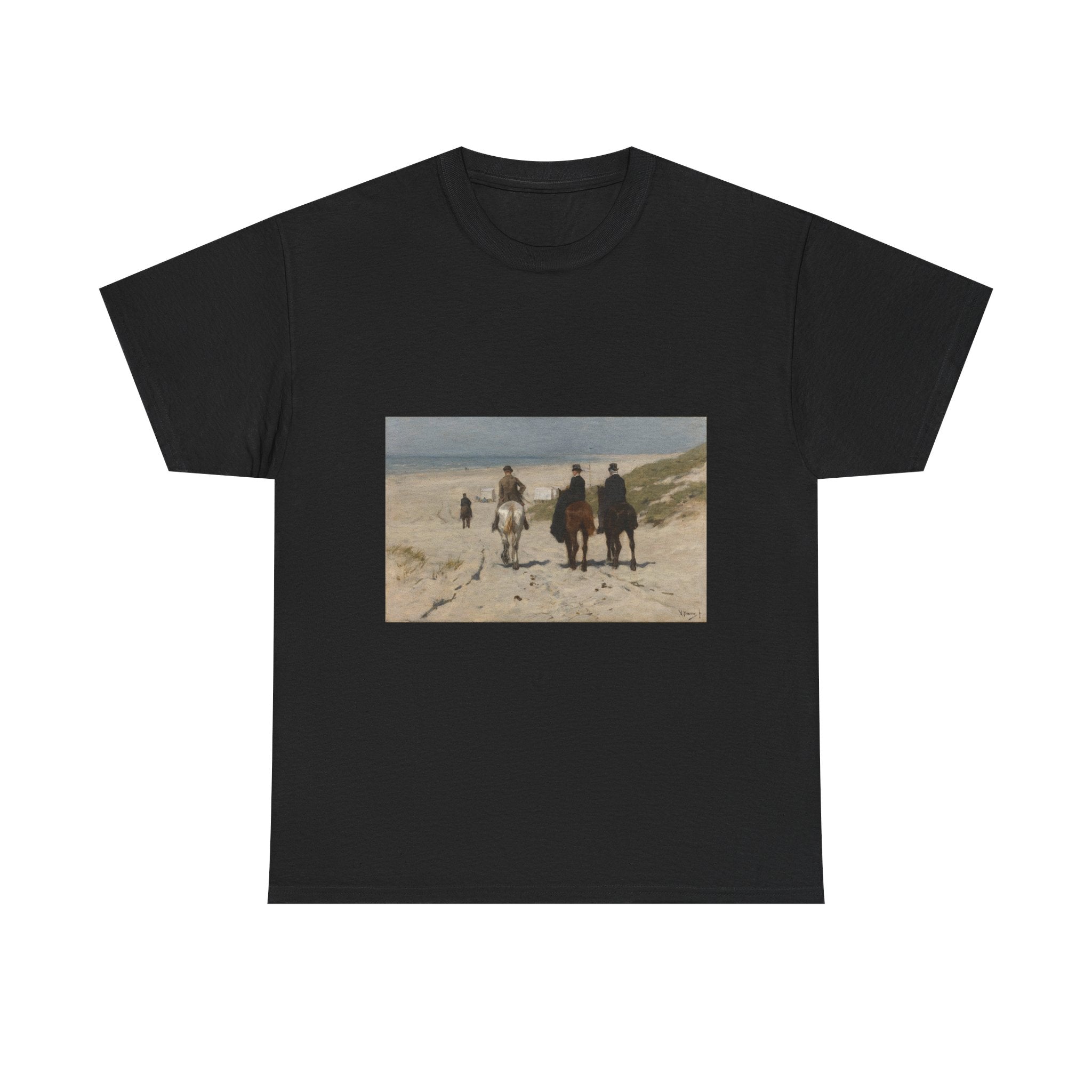 Art Tee – Morning Ride along the Beach