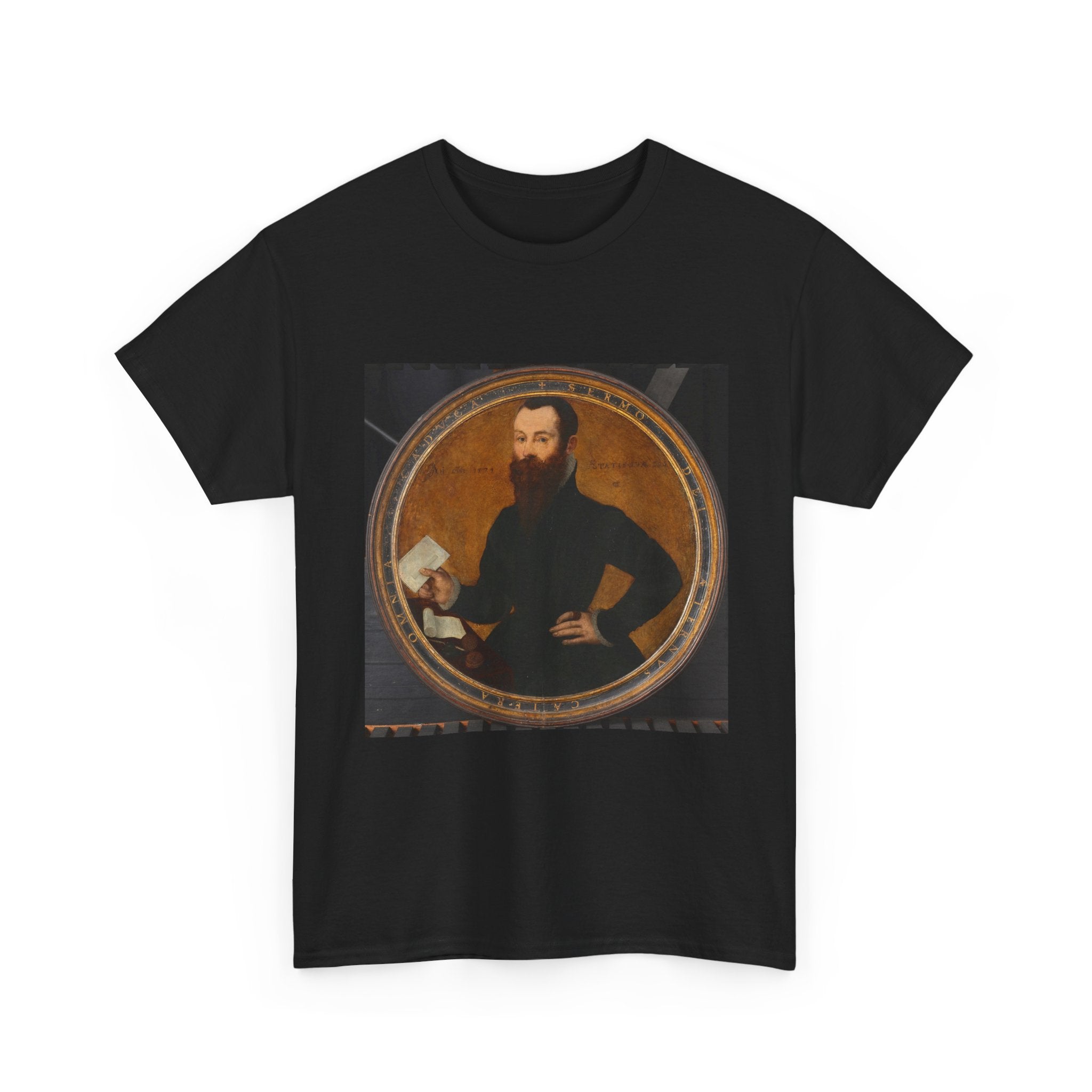 Art Tee – Portrait of Adam Wachendorff, with a Putto Blowing Bubbles