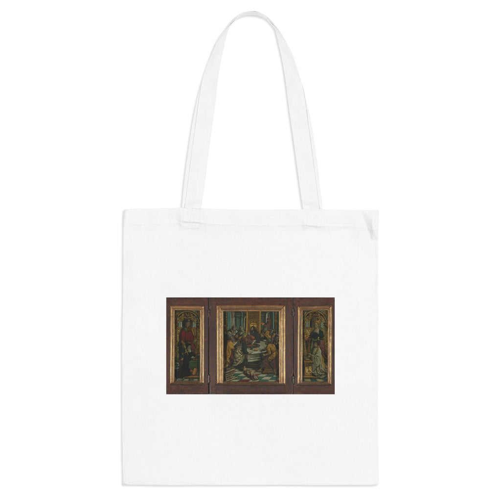 Art Tote Bag – Triptych with the Last Supper and Donors
