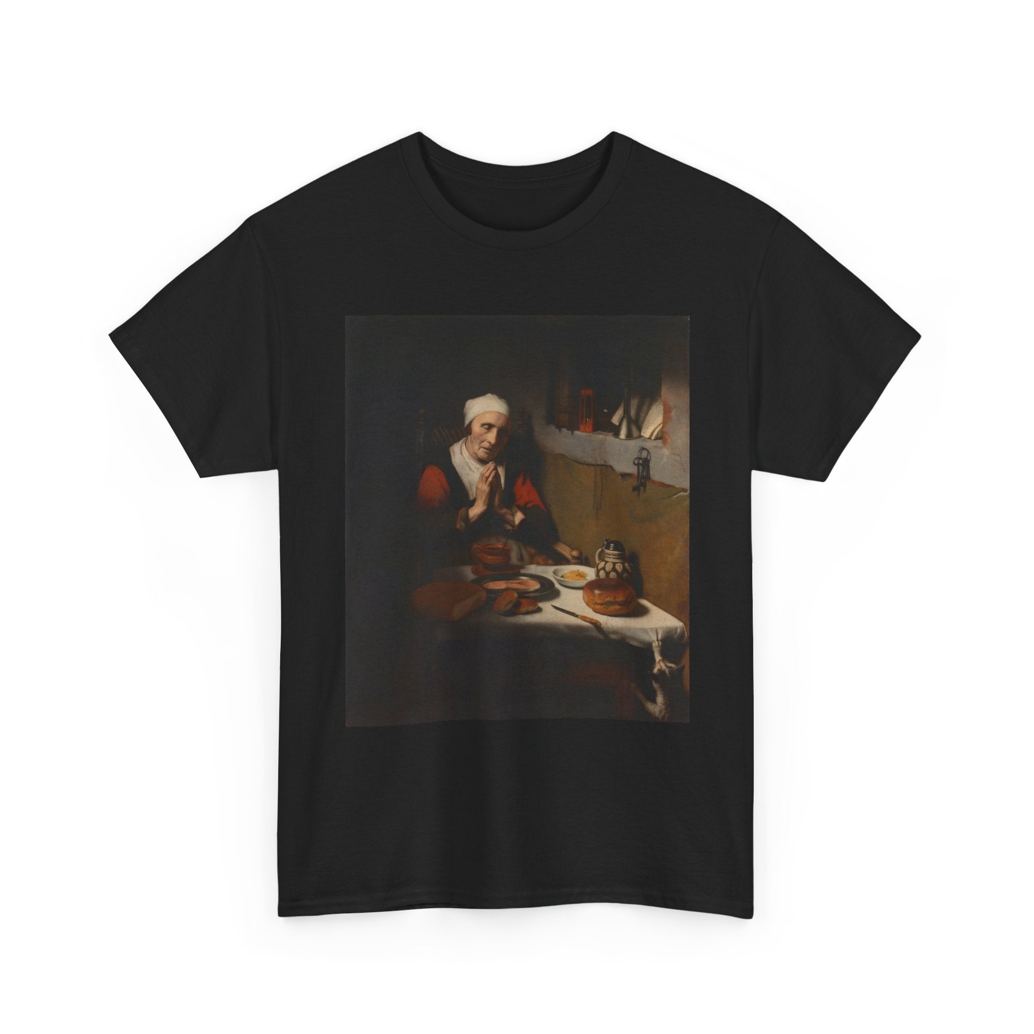 Art Tee – Old Woman Saying Grace, Known as ‘The Prayer without End’