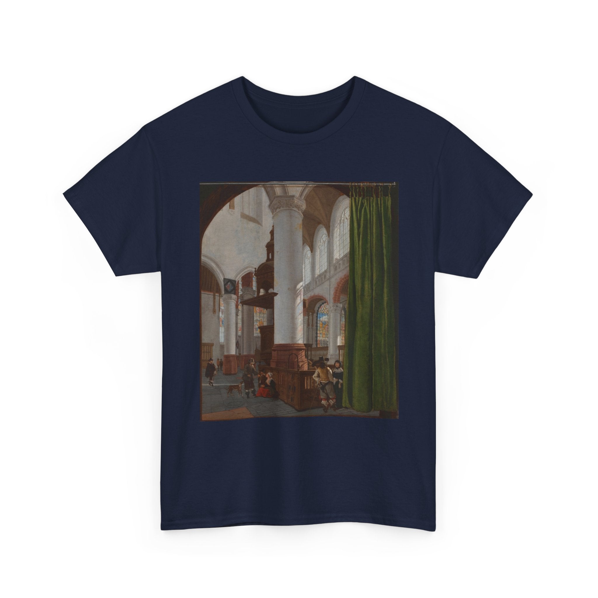 Art Tee – Interior of the Oude Kerk in Delft