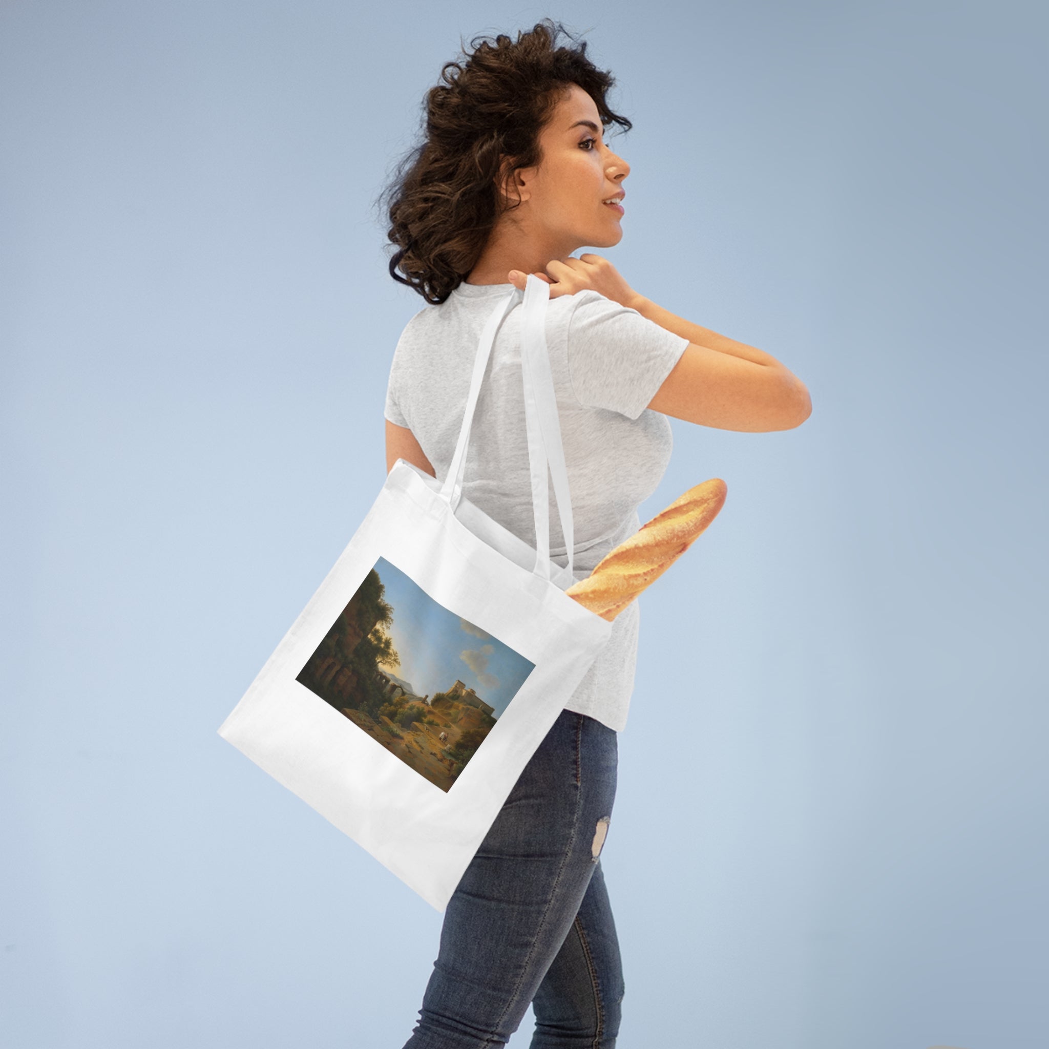 Art Tote Bag – The Gulf of Naples with the Island of Ischia in the Distance