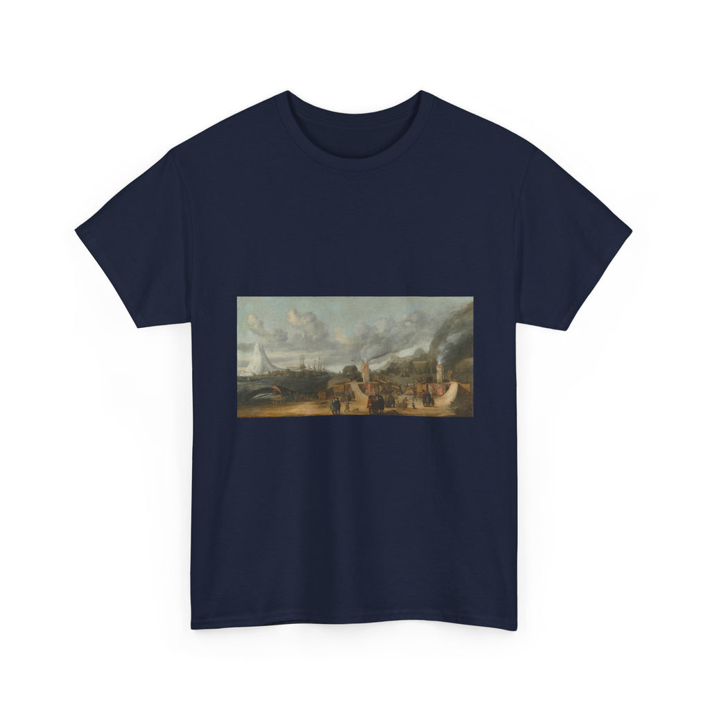 Art Tee – The Whale-oil Refinery near the Village of Smerenburg