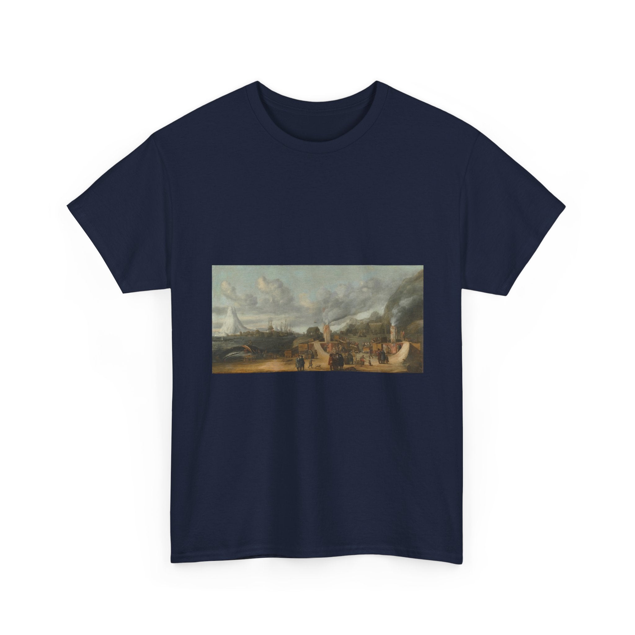 Art Tee – The Whale-oil Refinery near the Village of Smerenburg