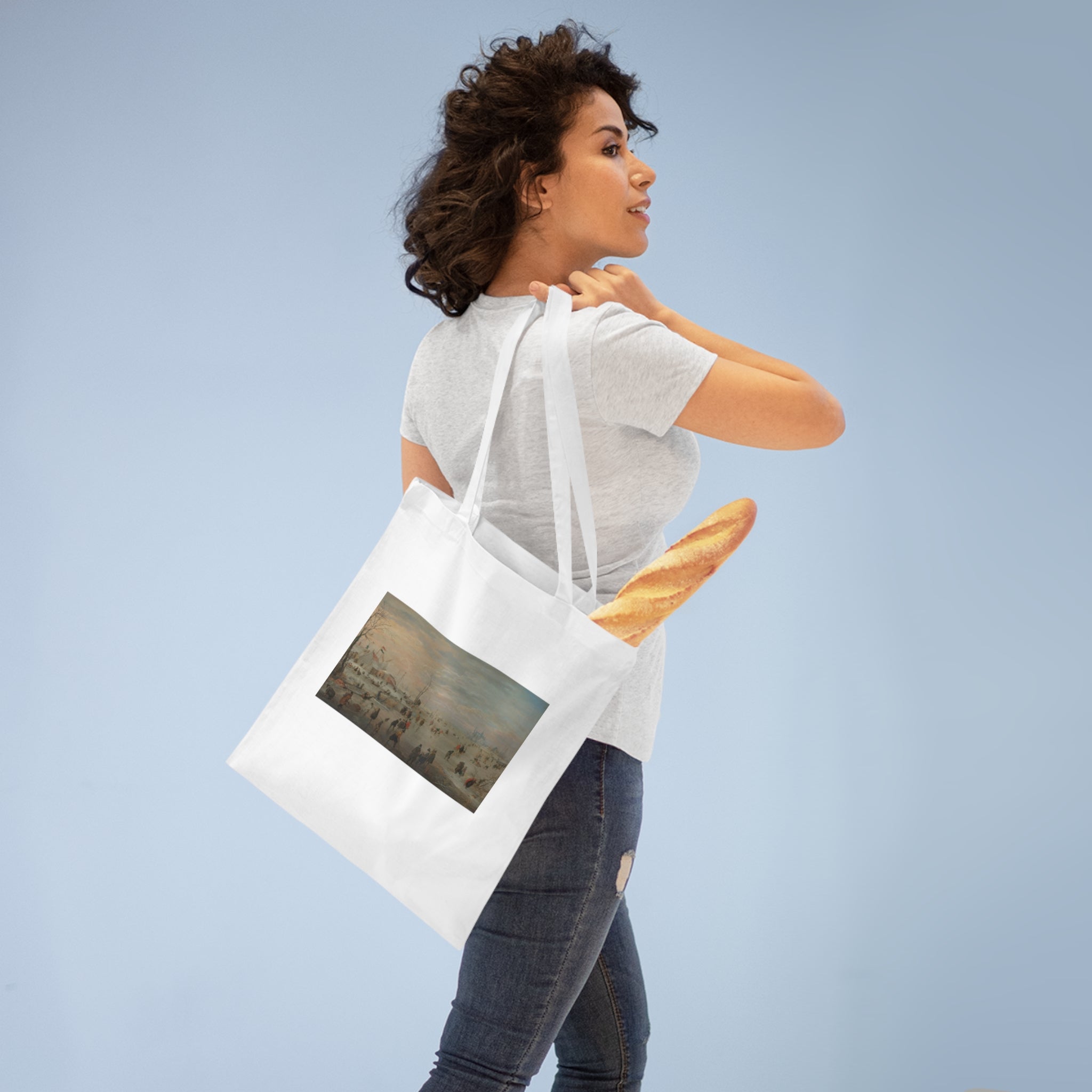 Art Tote Bag – Enjoying the Ice