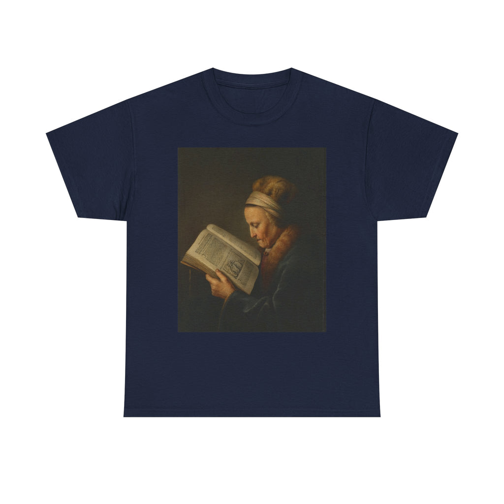 Art Tee – Old Woman Reading